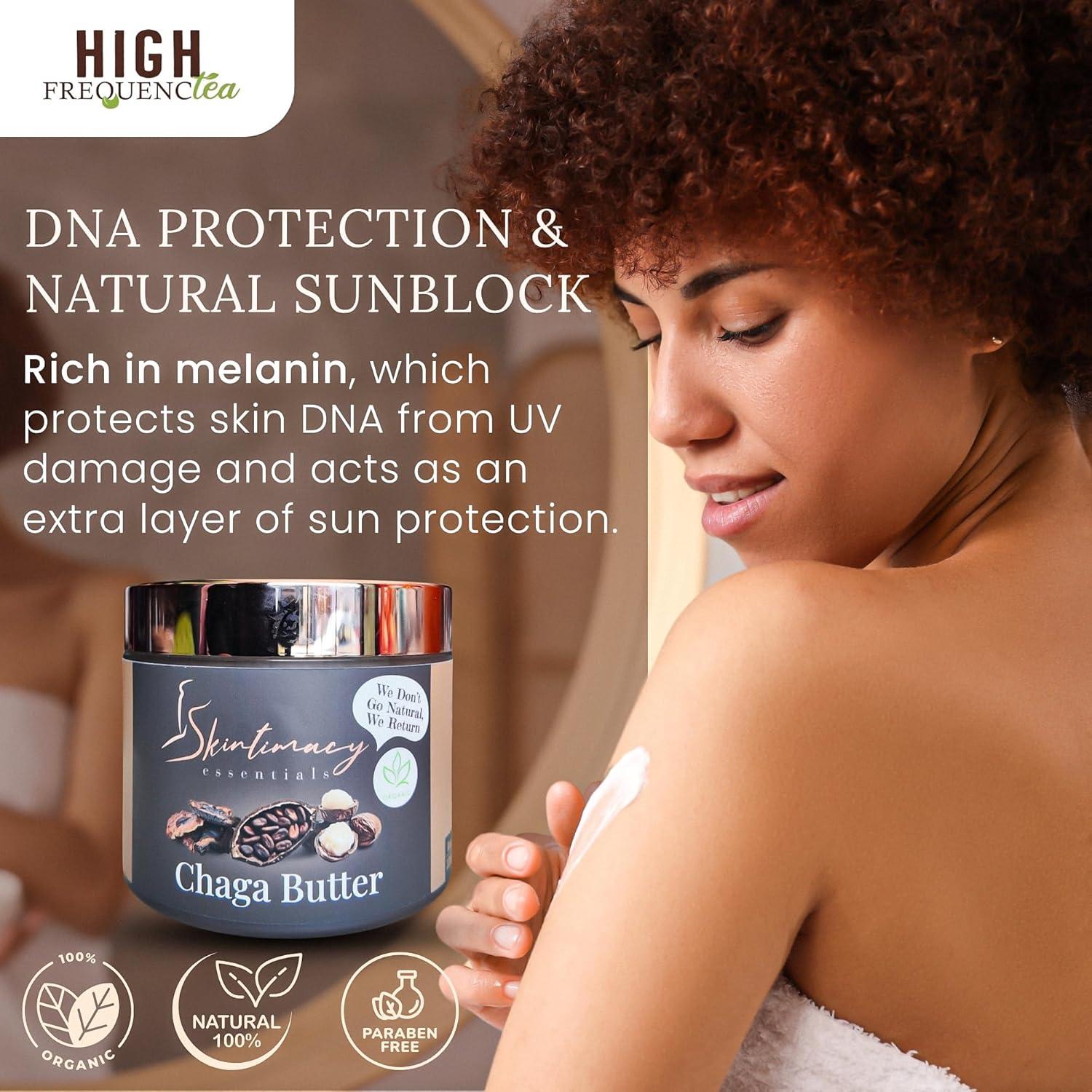 Mantequilla de Chaga Orgánica High FrequencTea 226.8g - Cuidado Piel