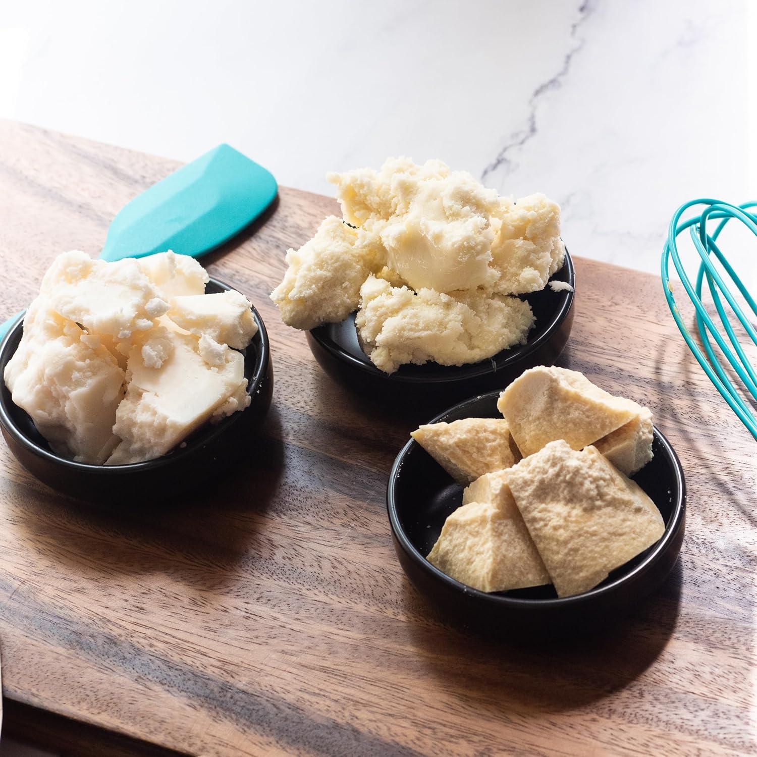 Set de Mantecas Corporales Crudas 3x454g - Karité, Mango, Cacao