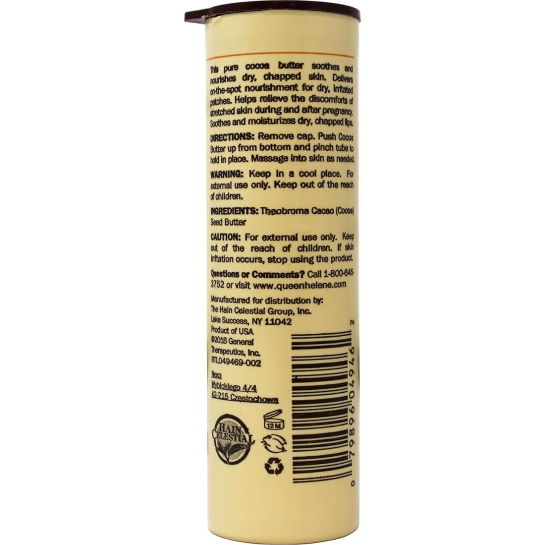 Kit Hidratante Queen Helene: Crema 425 g + Bálsamo Labial 28 g