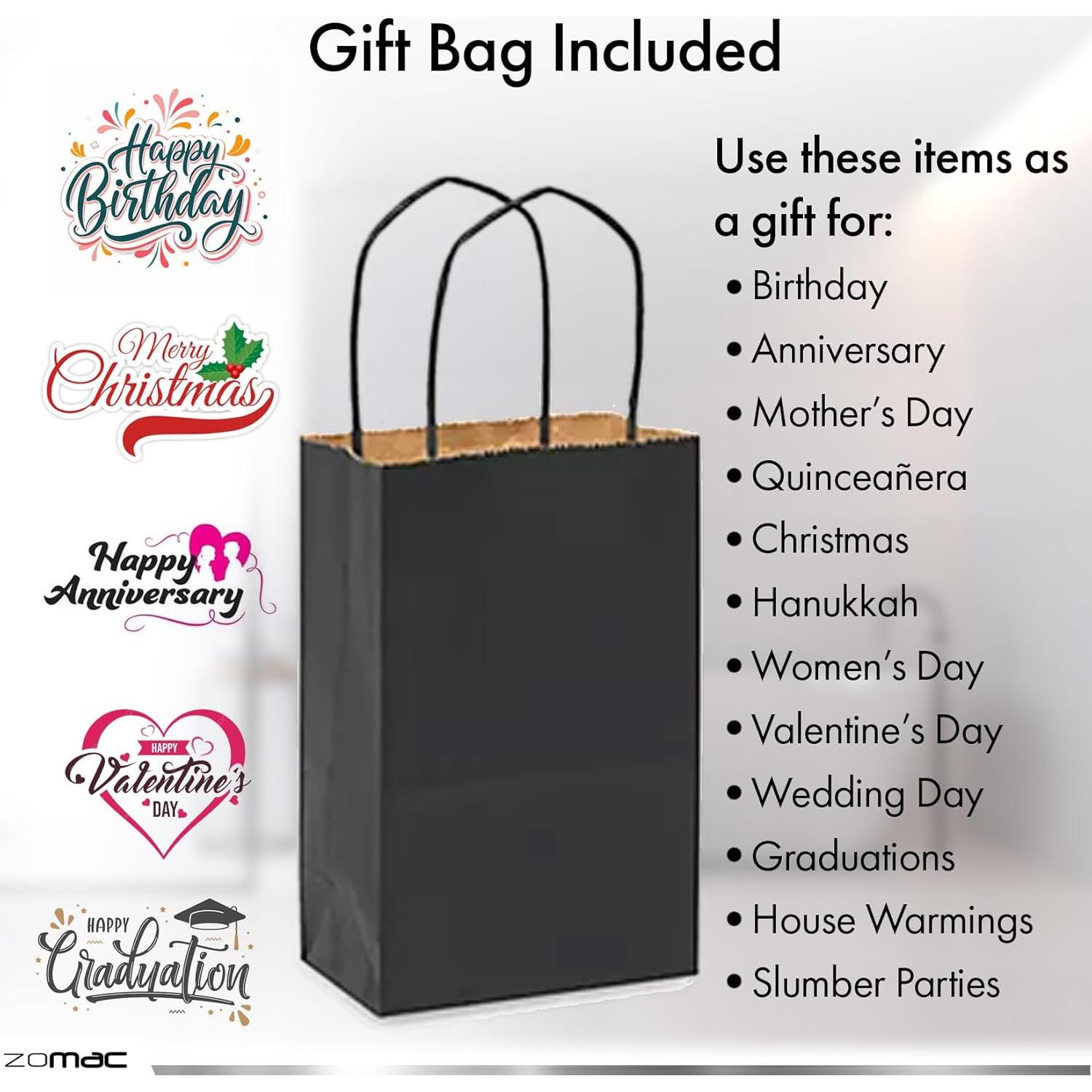 Juego de Cuidado Facial para Piel Seca y Mixta - Incluye Limpiador, Tónico y Bonete de Satén