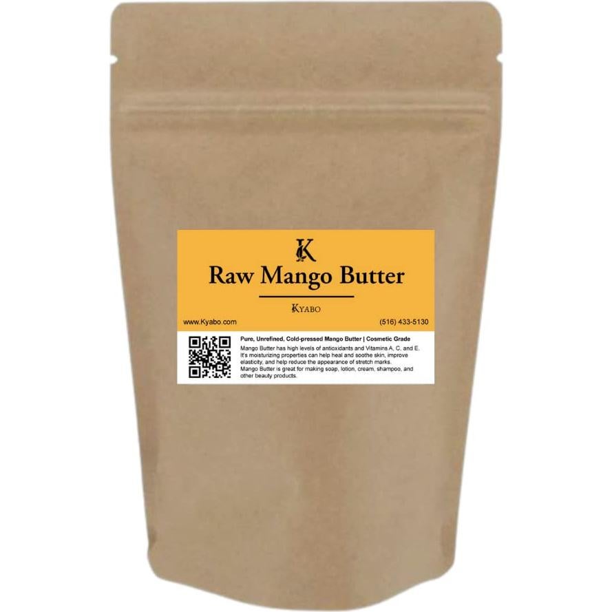Manteca de Mango KYABO 1.36 Kg Orgánica Virgen Sin Refinar