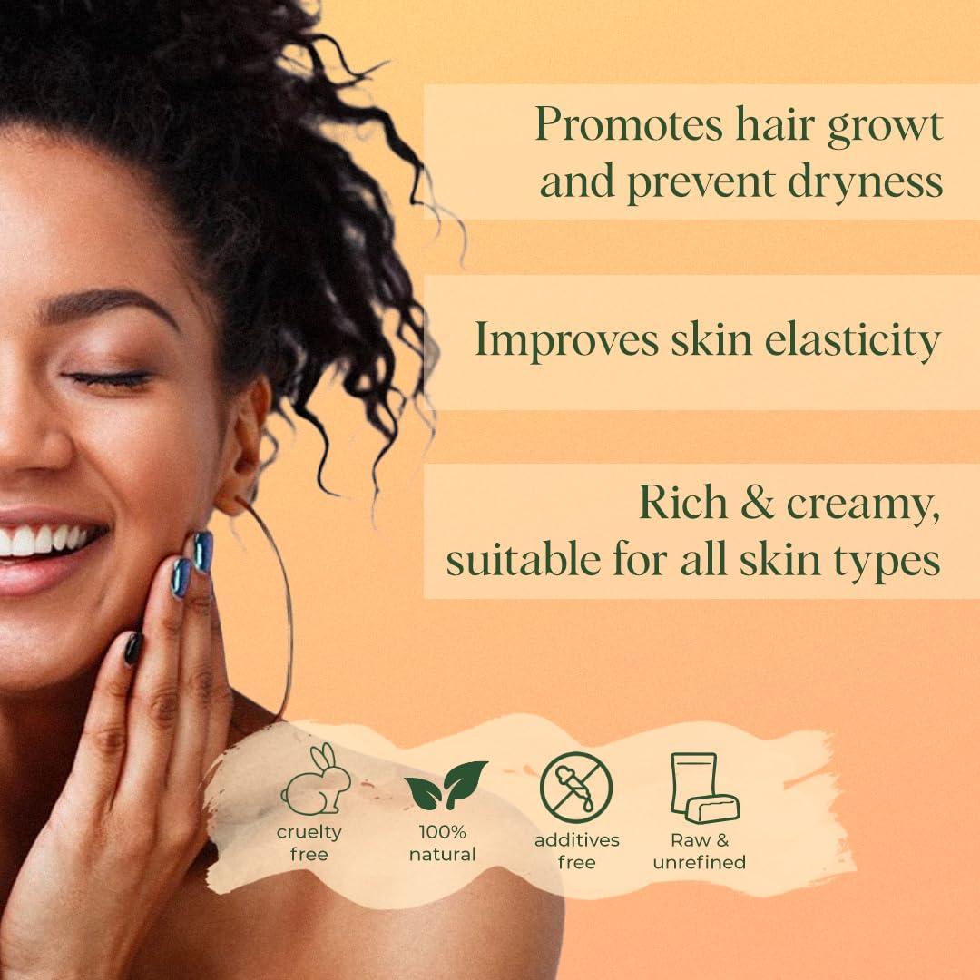 Manteca de Mango Orgánica Cruda 0.91 kg White Naturals