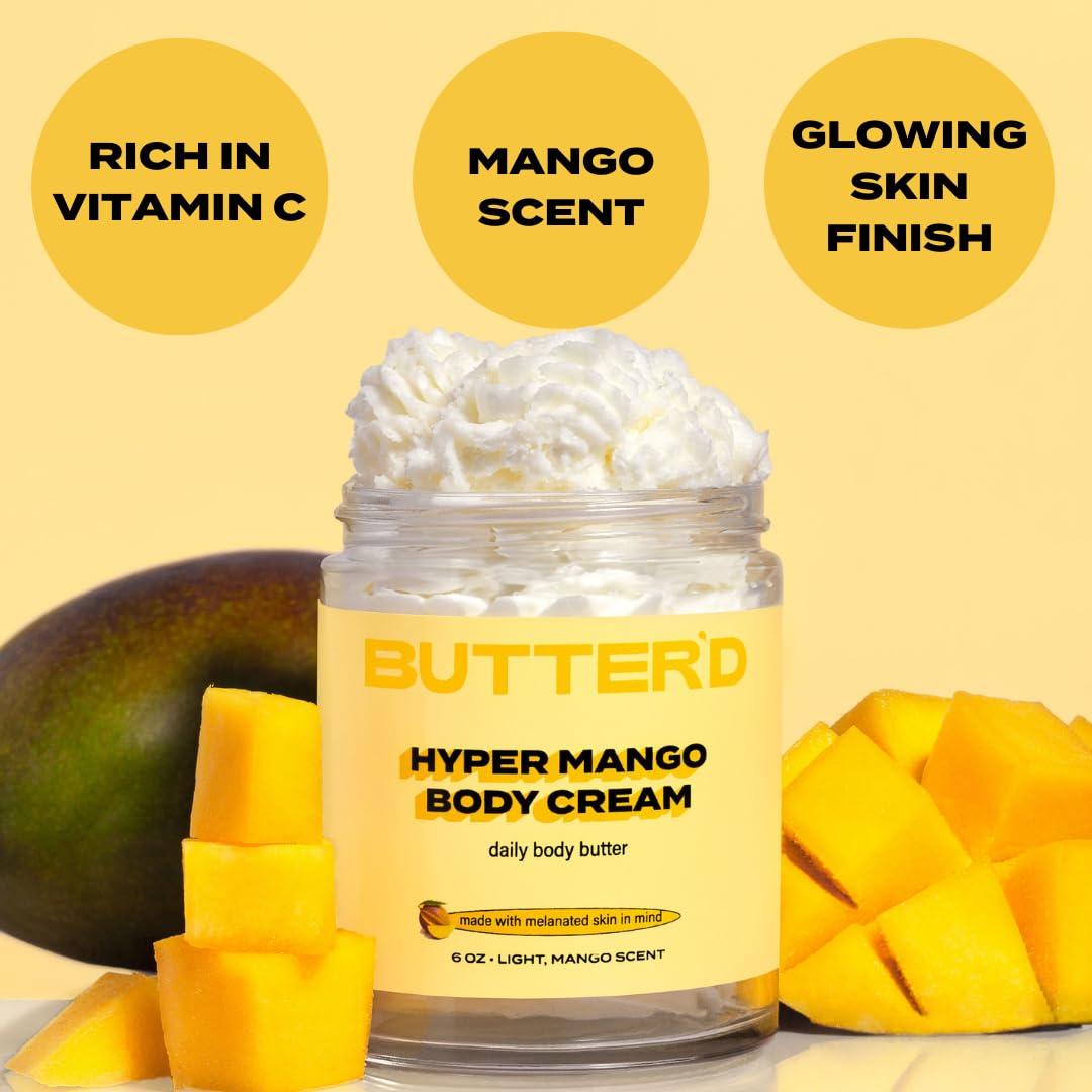 Crema Corporal Butter'd Bodycare Hyper Mango 170g - Hidratante Premium