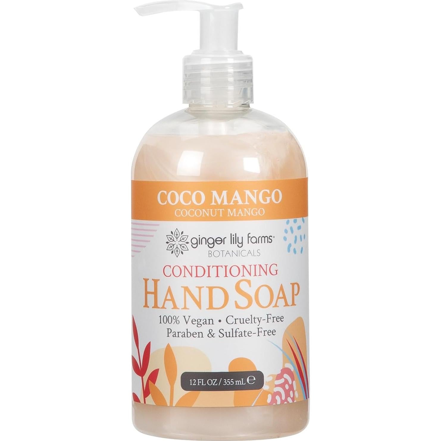 Jabón de Manos Líquido Acondicionador Ginger Lily 354 ml x6