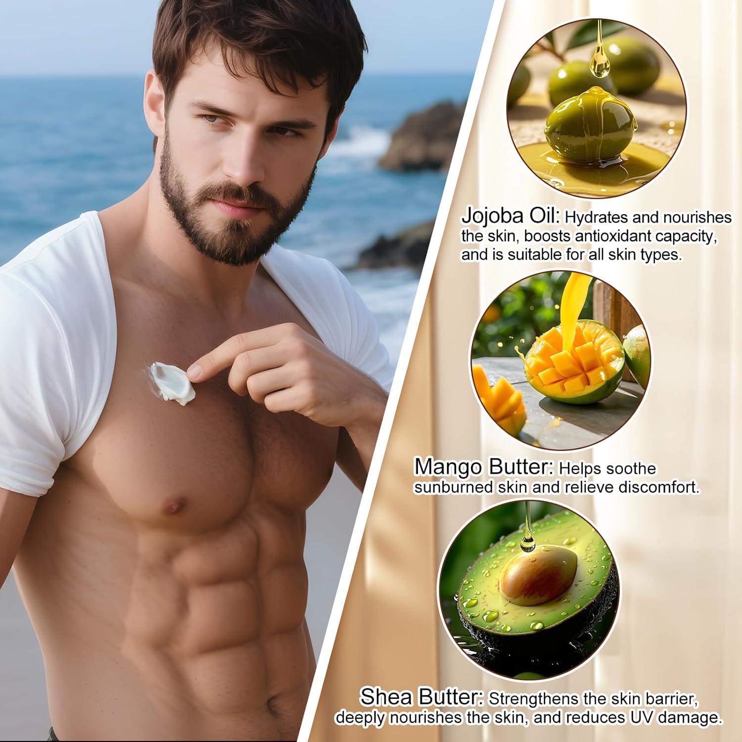 Manteca Corporal para Hombres PEIYUNGTT 103.5 ml Nutritiva