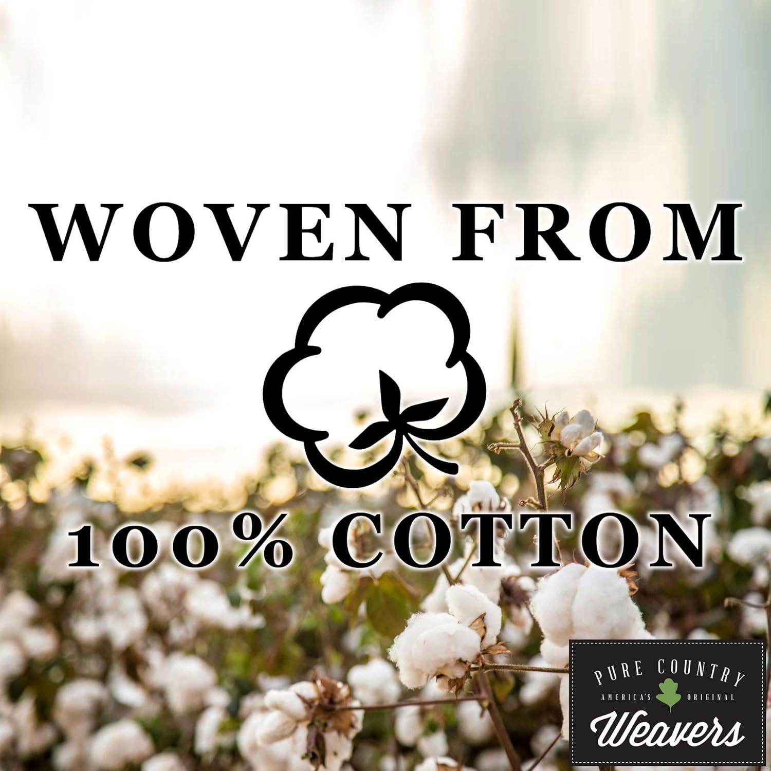 Manta Catdalf XL Pure Country Weavers - Algodón 208x157 cm