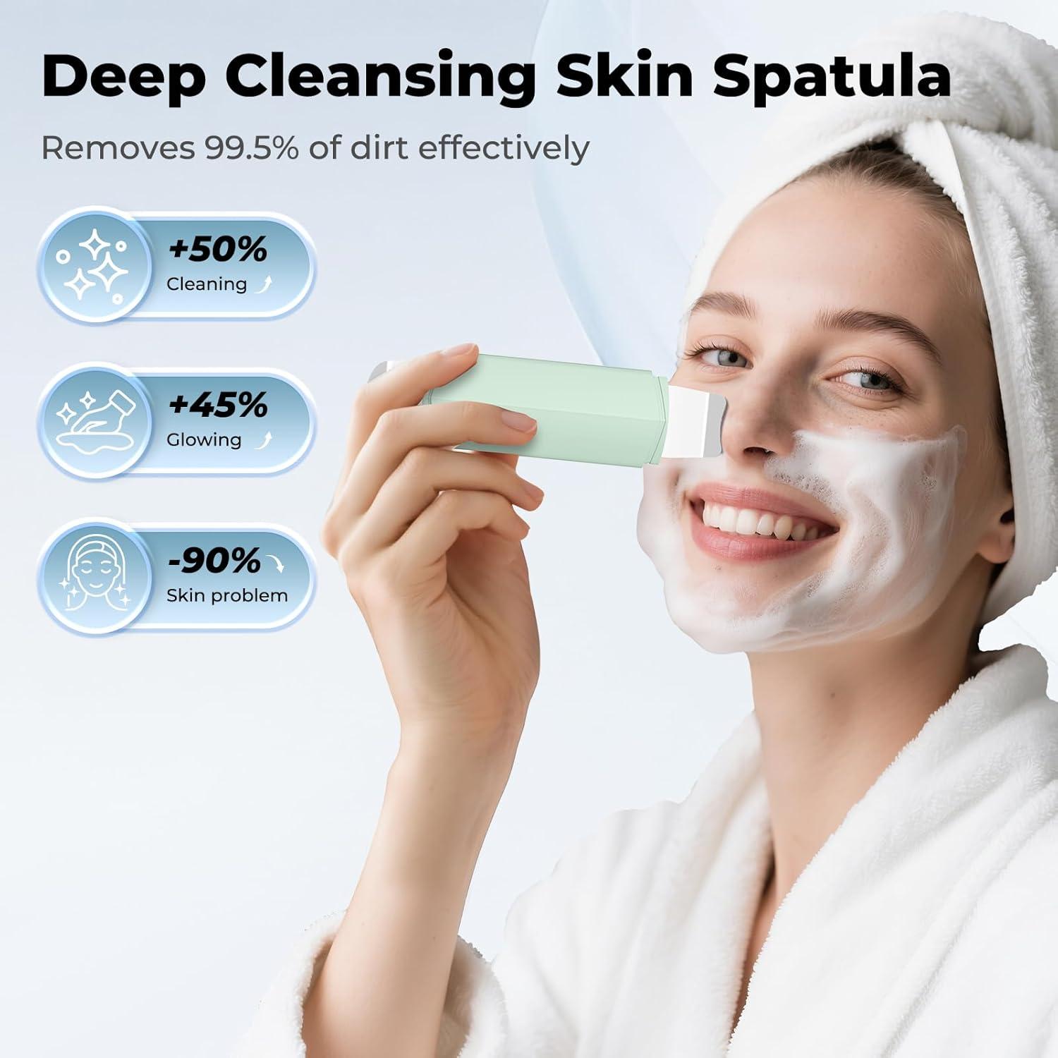 Removedor de Puntos Negros PETYDOOT Doble Cabeza Verde