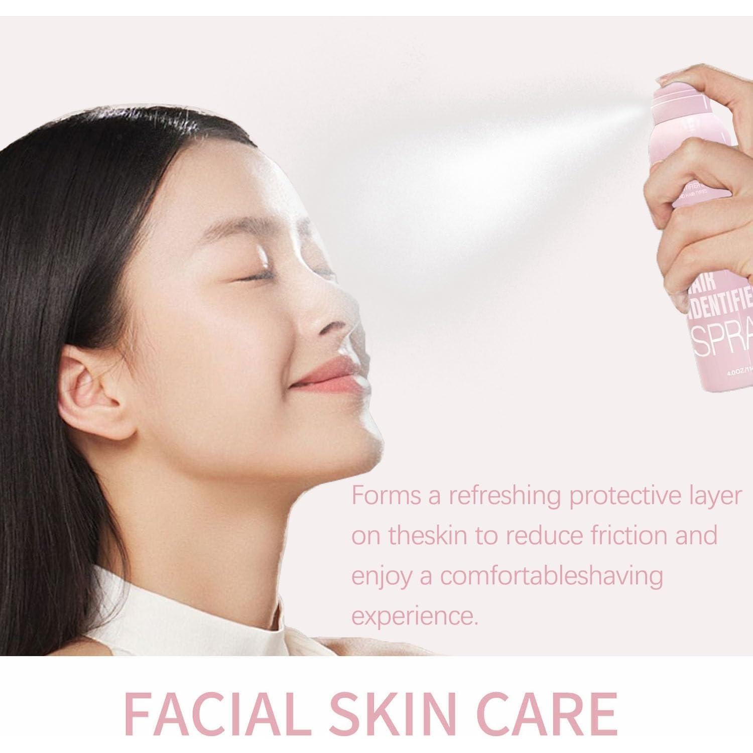 Spray Identificador de Cabello Afeitado Facial AIskowlkx 2 Piezas