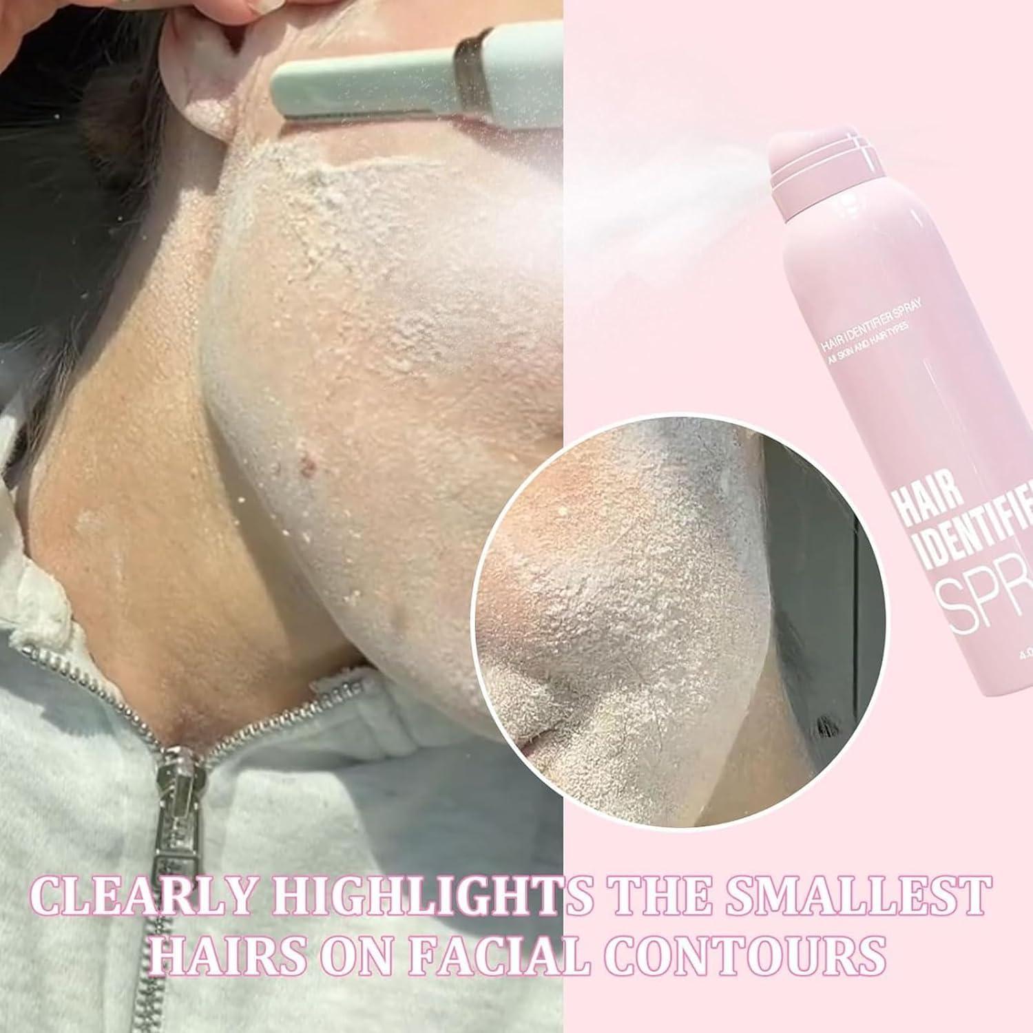 Spray Identificador de Cabello Afeitado Facial AIskowlkx 2 Piezas