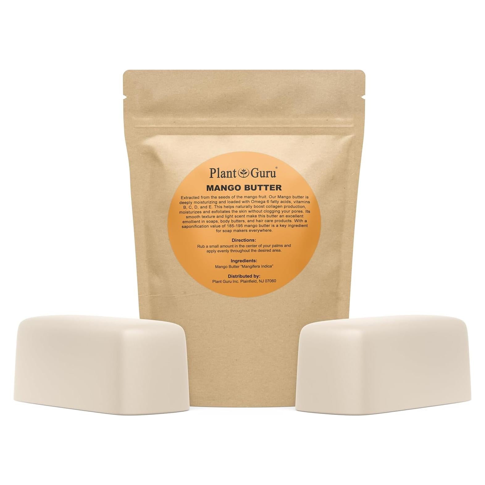 Manteca de Mango Cruda 910g - 100% Pura Natural Sin Refinar