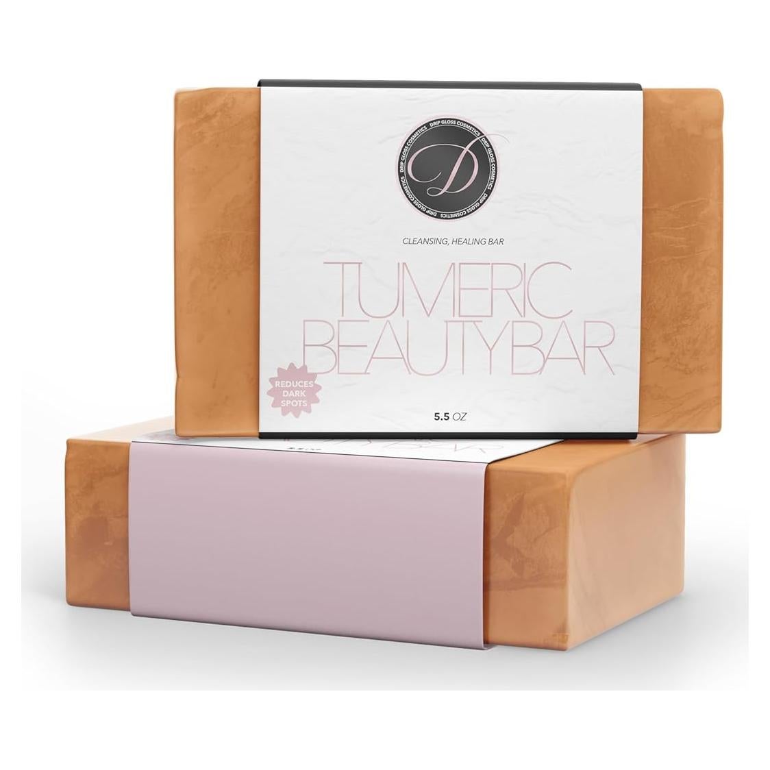 Barra de Belleza Dripglosss con Cúrcuma 113.4 g - Aclara y Alivia