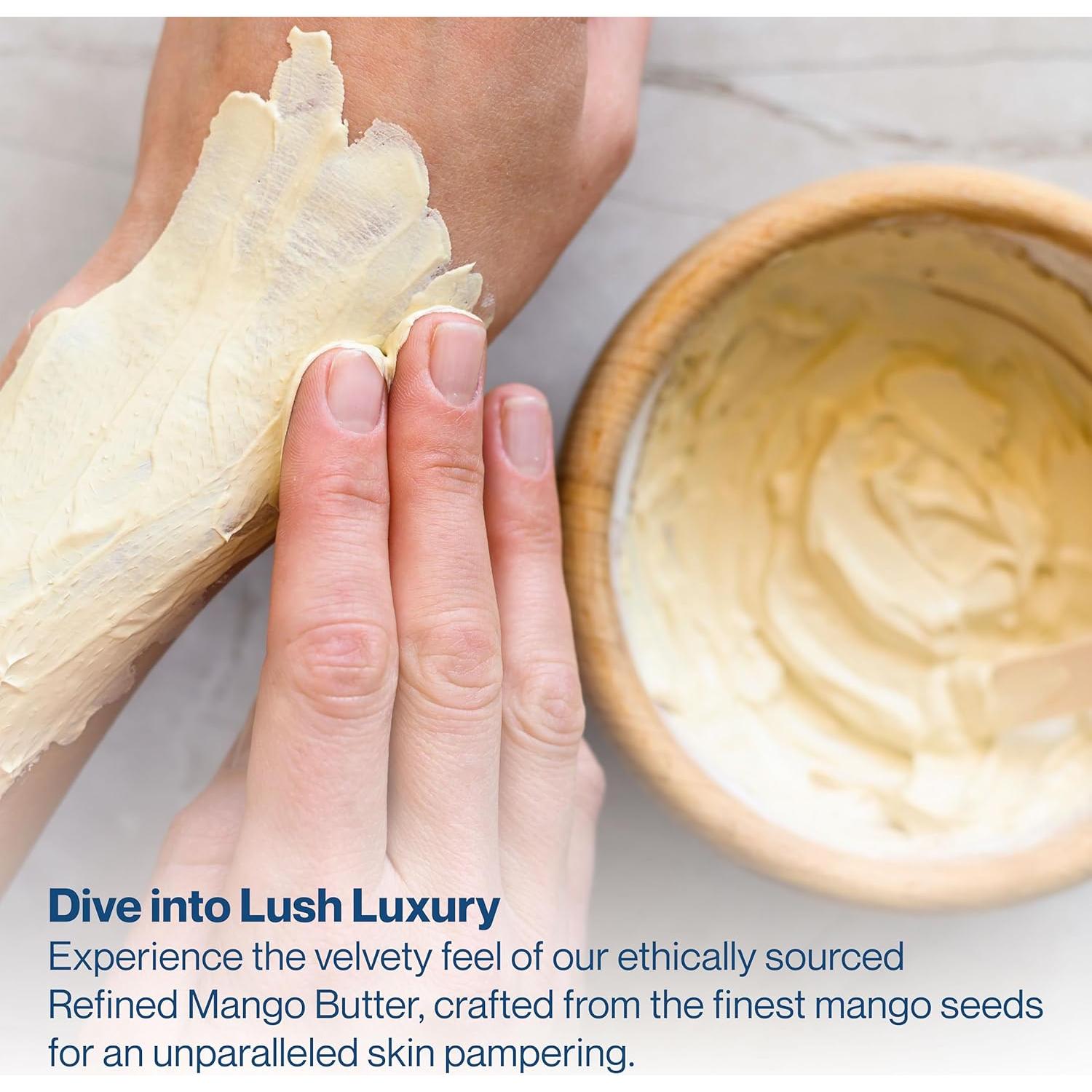 Manteca de Mango Refinada Premium uh*Roh*Muh 0.8kg - Hidratación Piel y Cabello