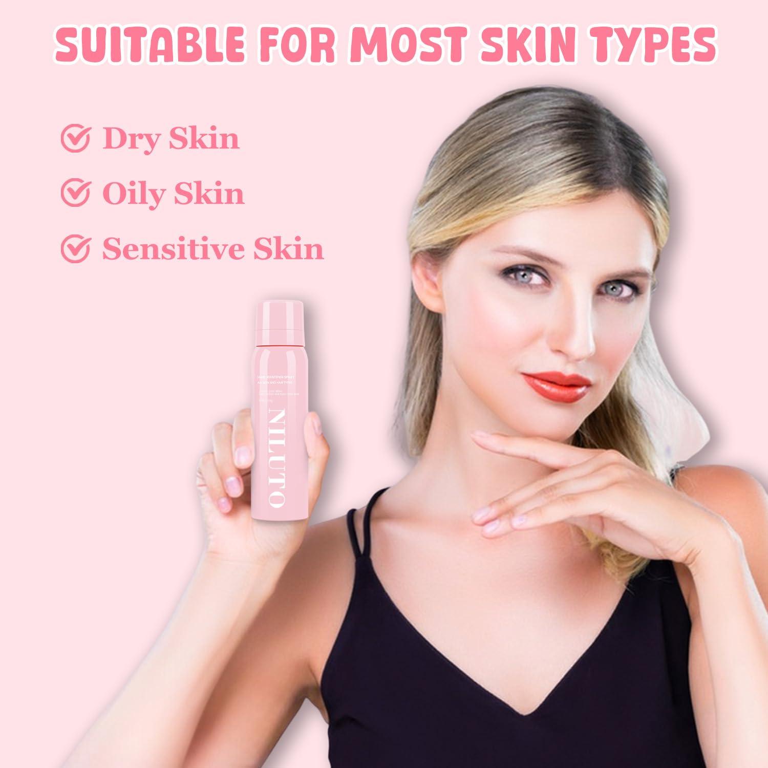 Spray Identificador de Cabello Facial NILUTO 113g Rosa