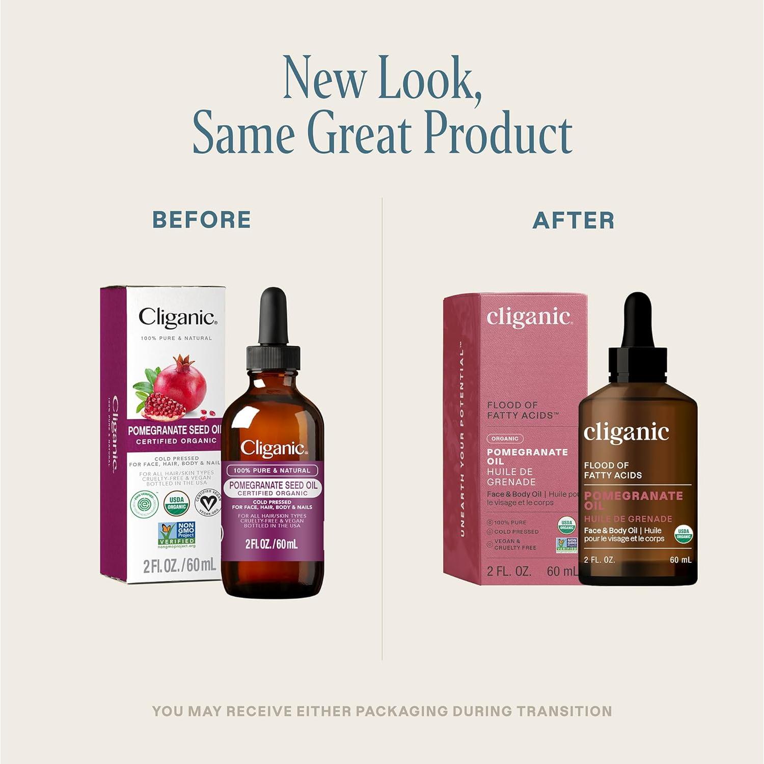 Aceite de Semilla de Granada Orgánico Cliganic 59ml Puro