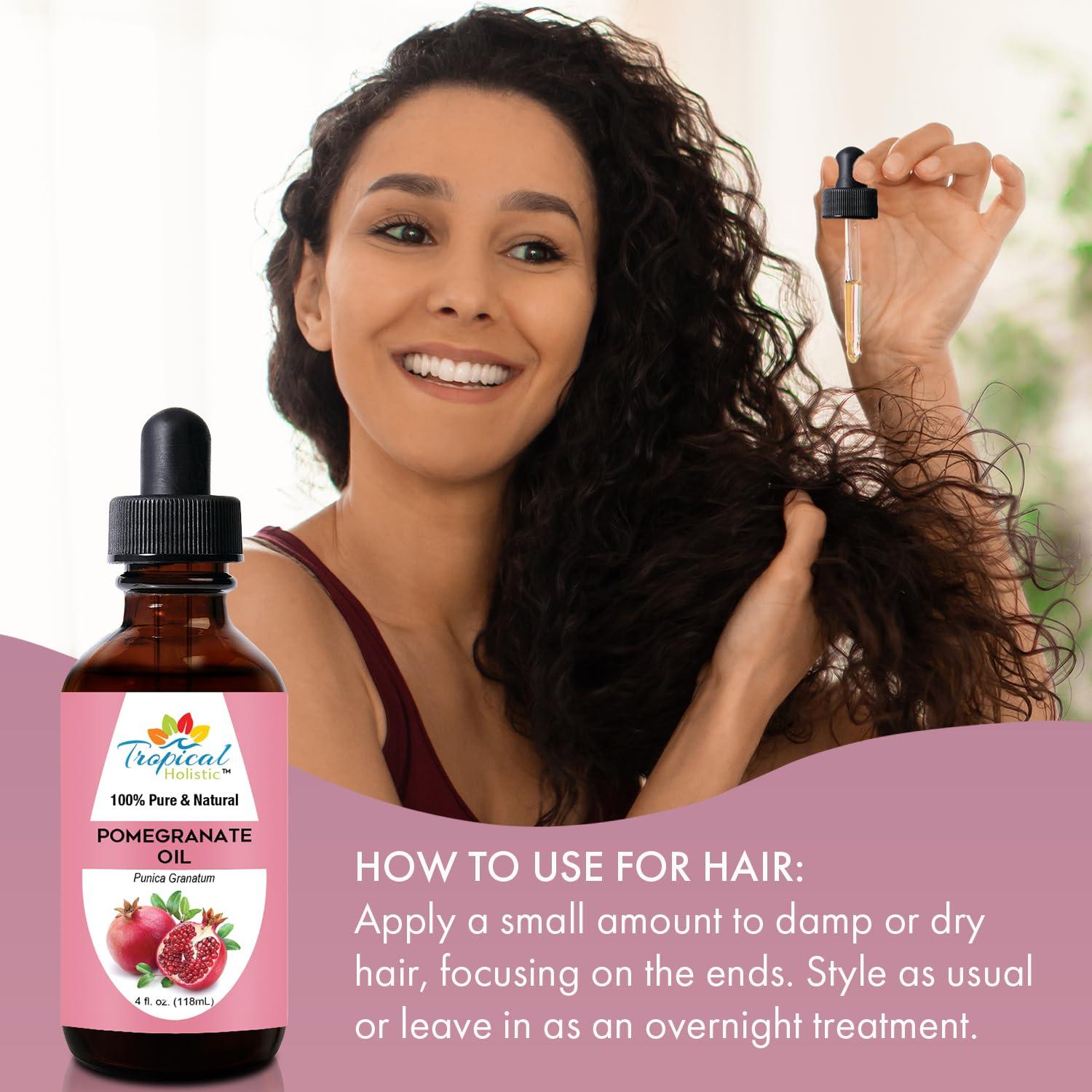 Aceite de Semilla de Granada Tropical Holístico 118ml 100% Puro