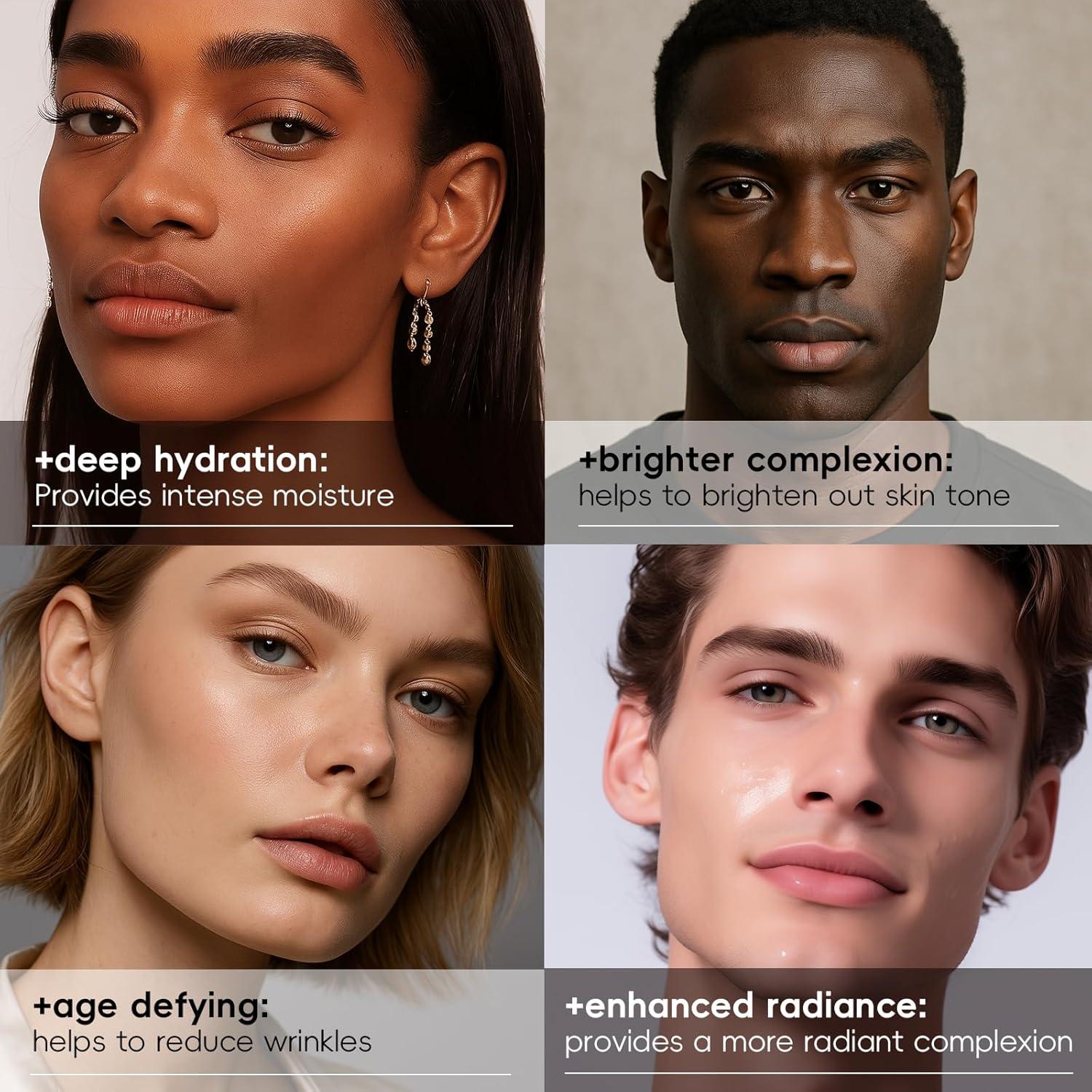 Juego de 3 Serums Faciales BeauBase - Niacinamida, Ceramida, Péptidos