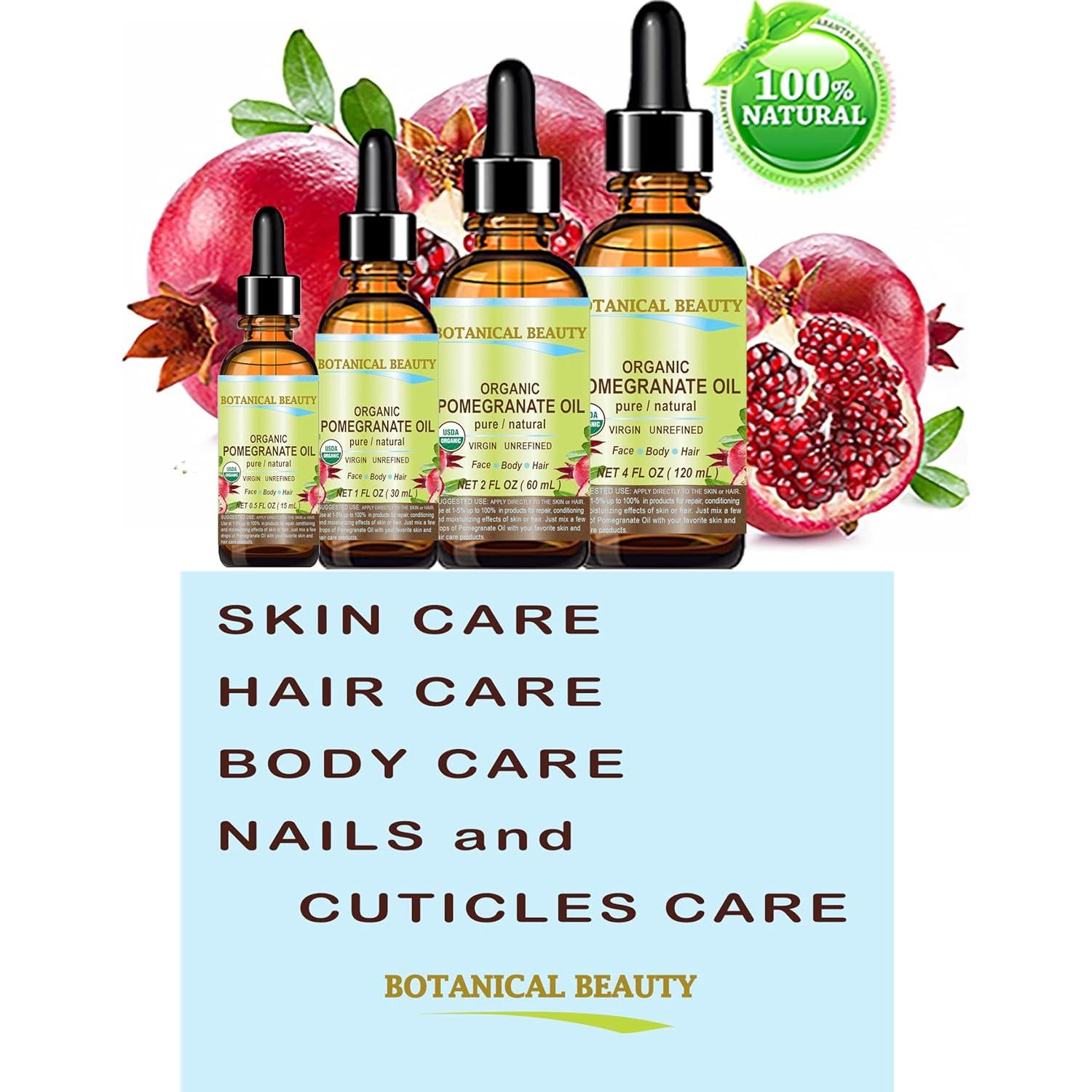 Aceite de Granada Orgánico Botanical Beauty 15 ml Puro Virgen