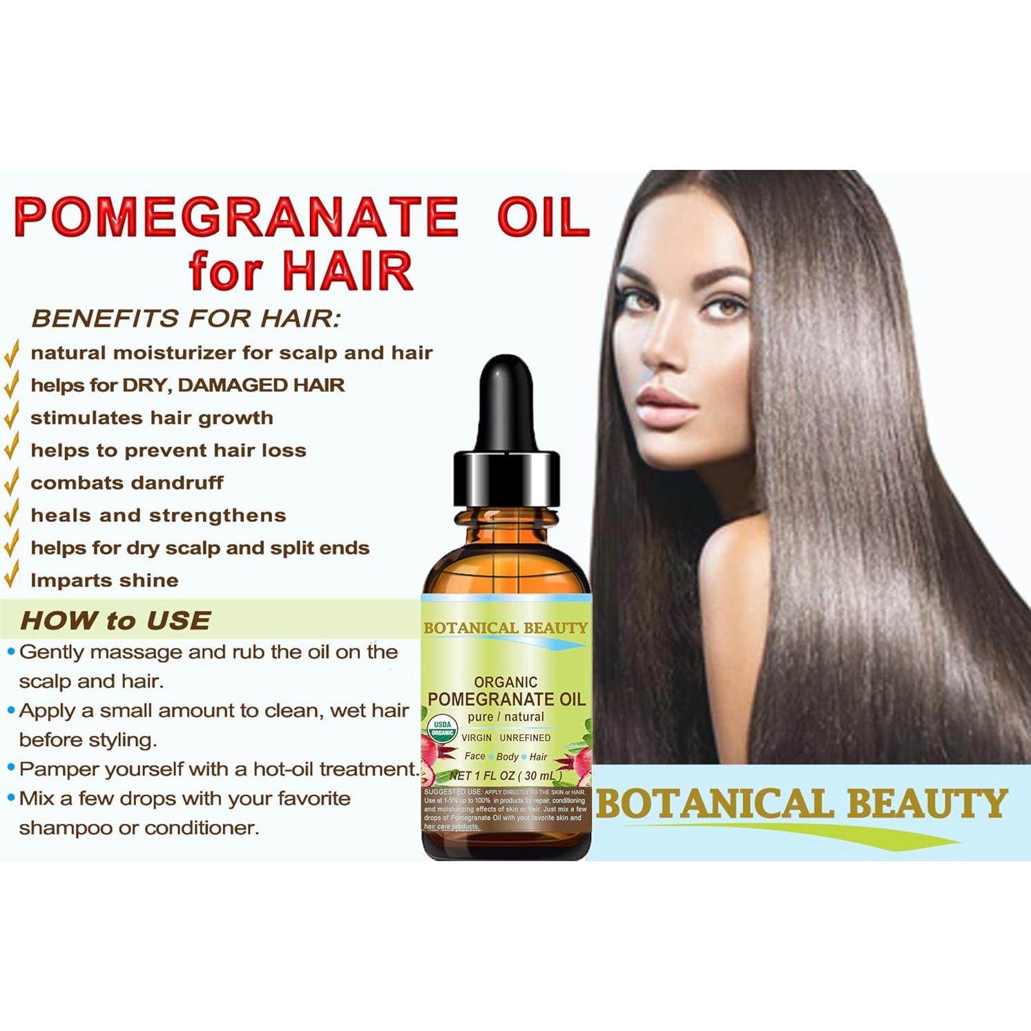 Aceite de Granada Orgánico Botanical Beauty 15 ml Puro Virgen