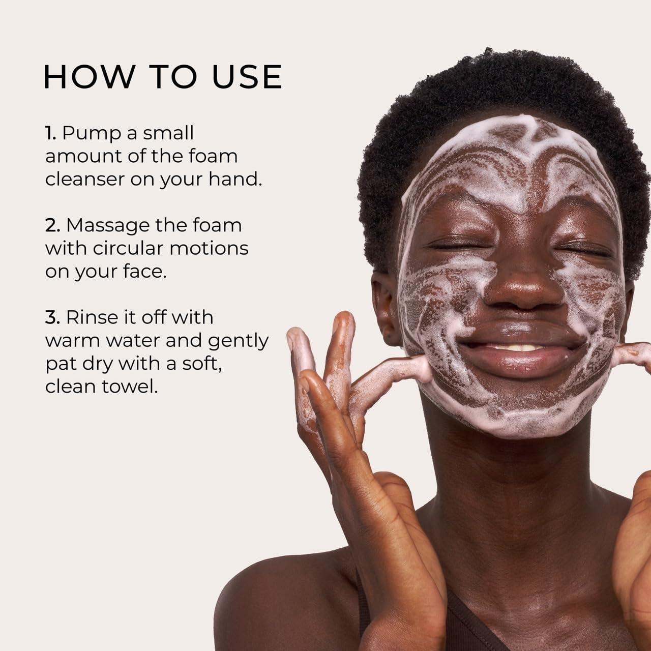 Yepoda Limpiador Facial Espuma Exfoliante 120 ml Vegano