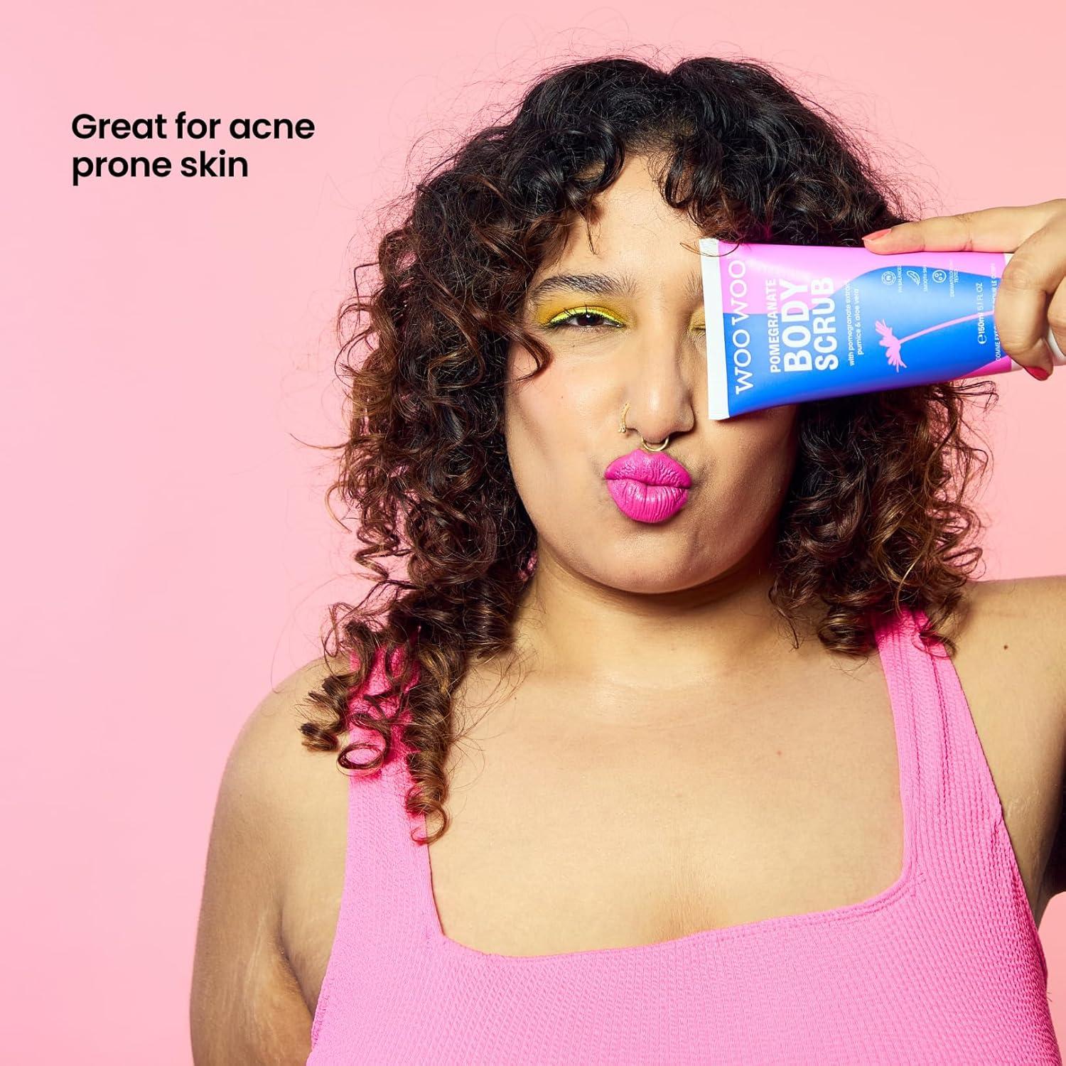 Exfoliante Corporal Natural WooWoo Granada 150 ml Vegano