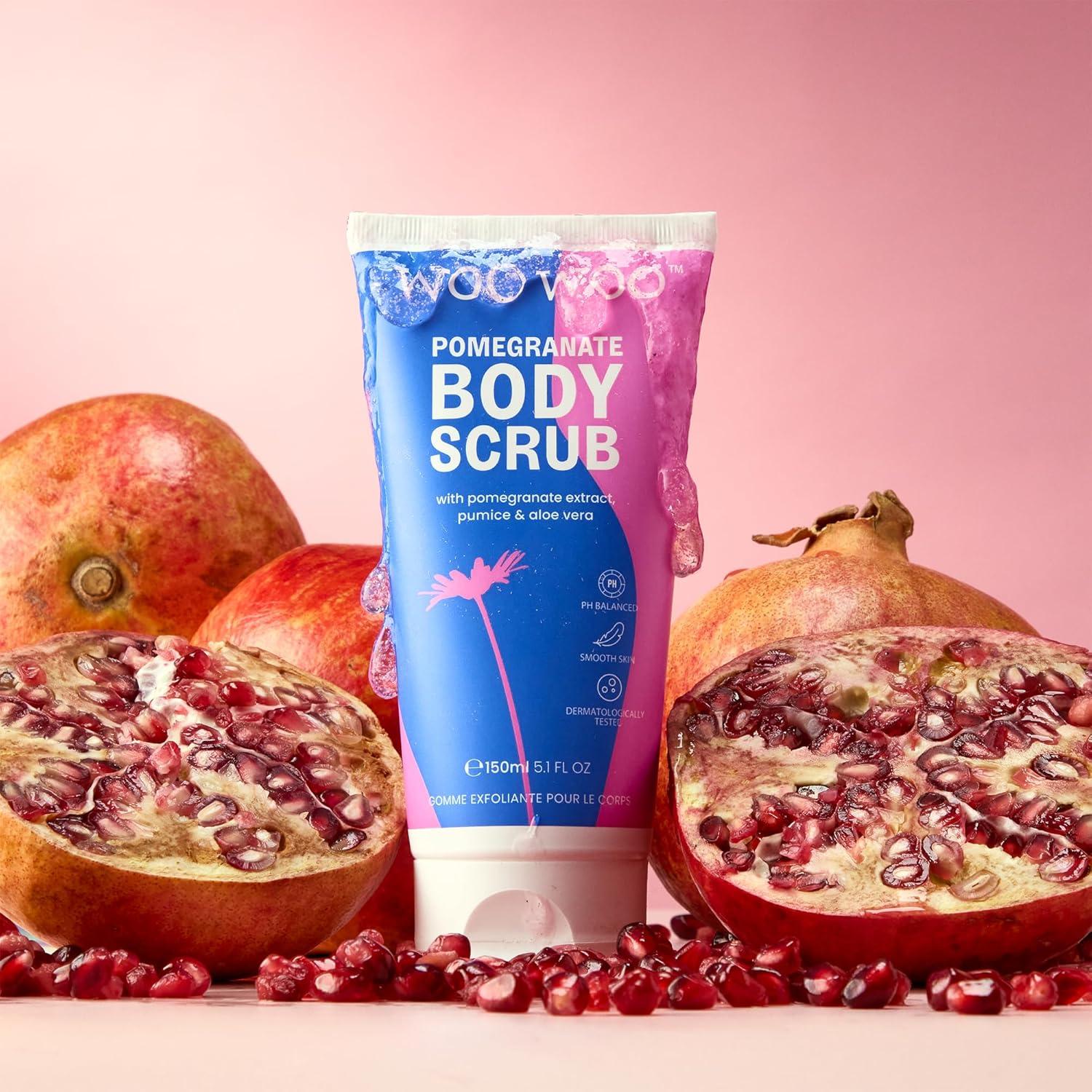 Exfoliante Corporal Natural WooWoo Granada 150 ml Vegano