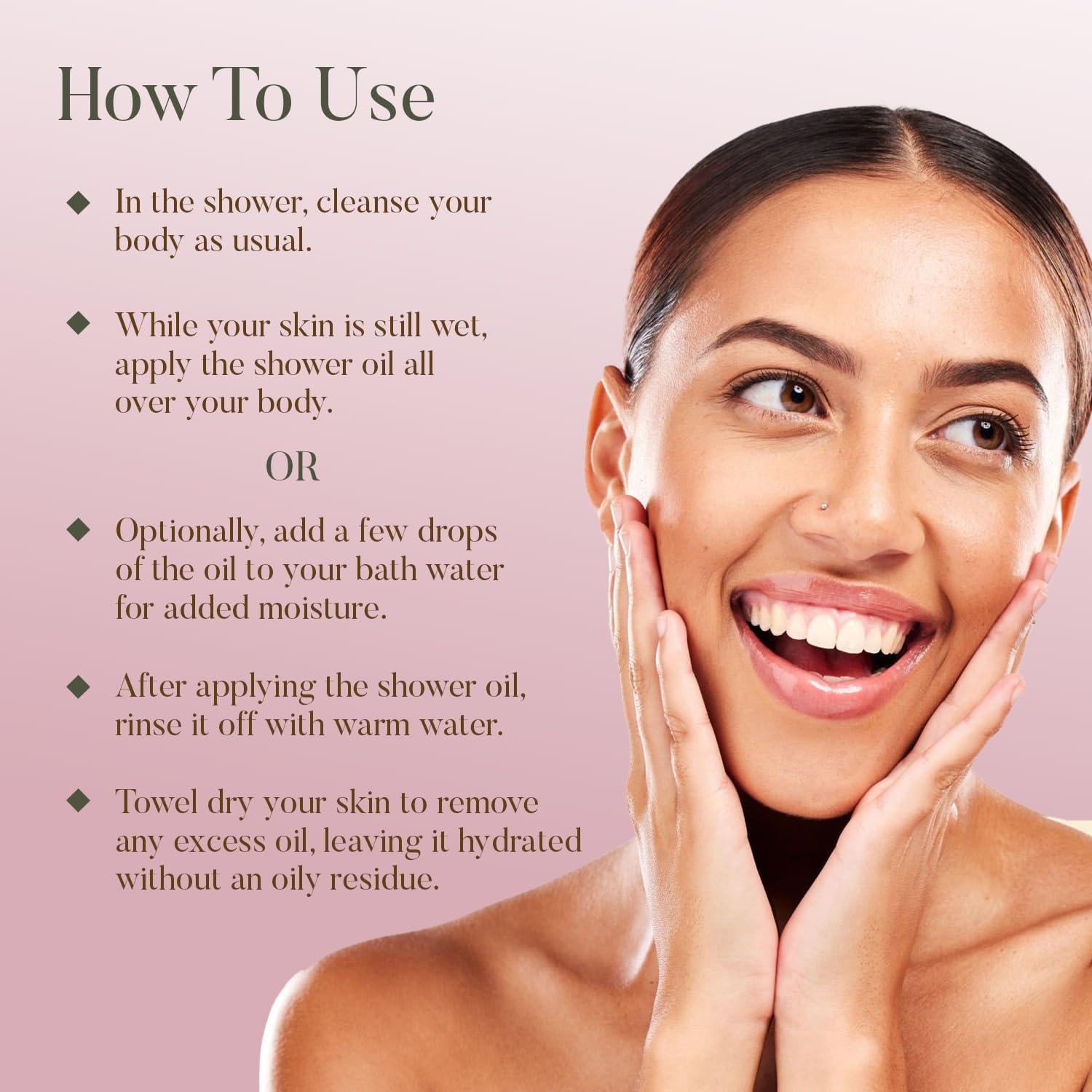 Aceite de Ducha Ayurveda OHRIA Rosa y Granada 50ml