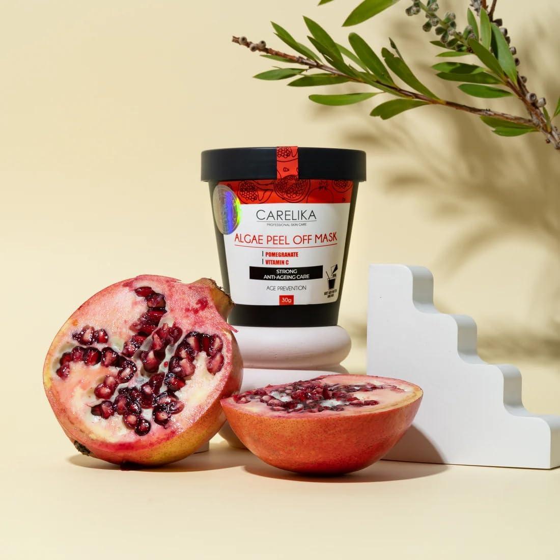 Mascarilla Facial Peel-Off Carelika 30g - Granada y Colágeno