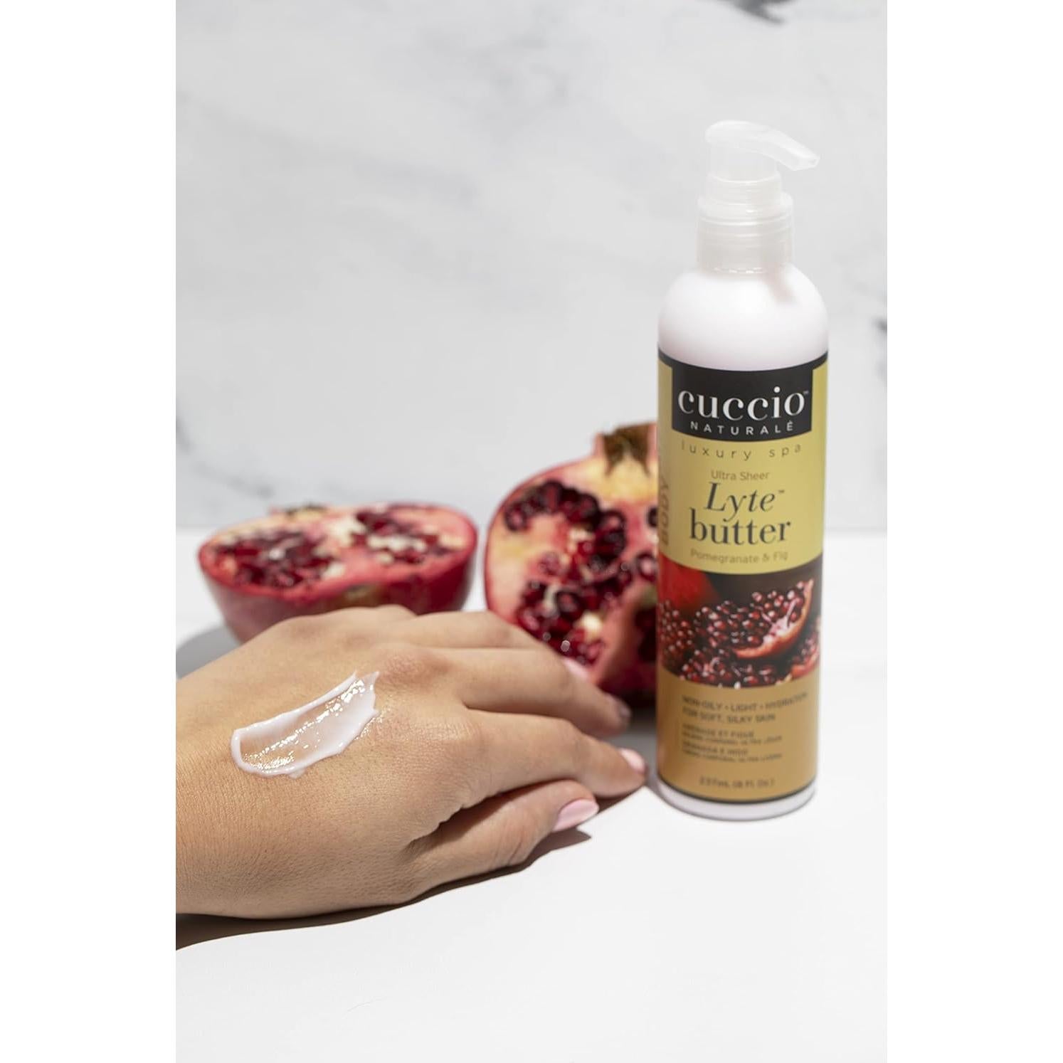 Mantequilla Corporal Cuccio Naturale Lyte 236.6 ml Granada y Higo