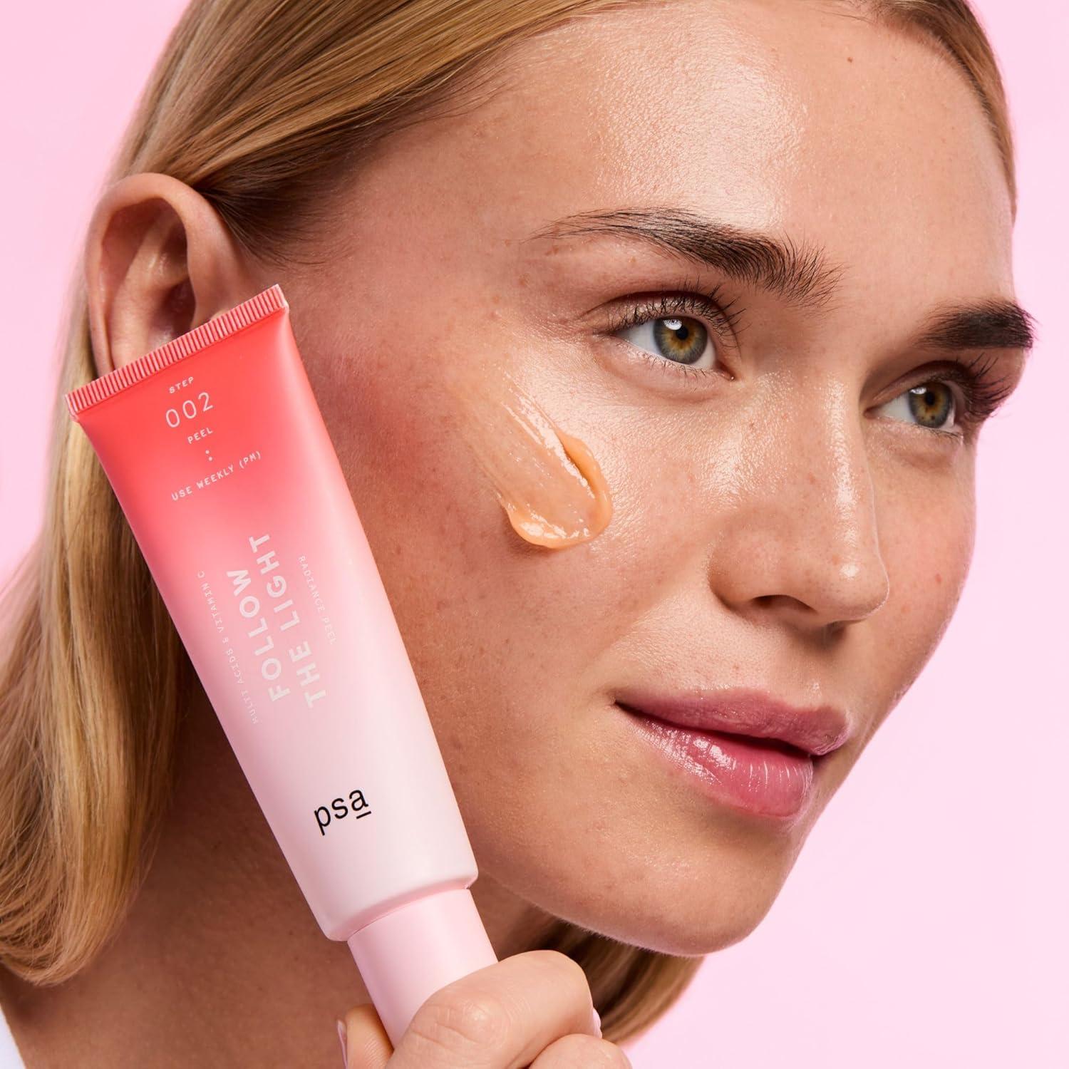 Peeling Facial PSA Sigue la Luz 50 mL - Ácido Glicólico y Láctico