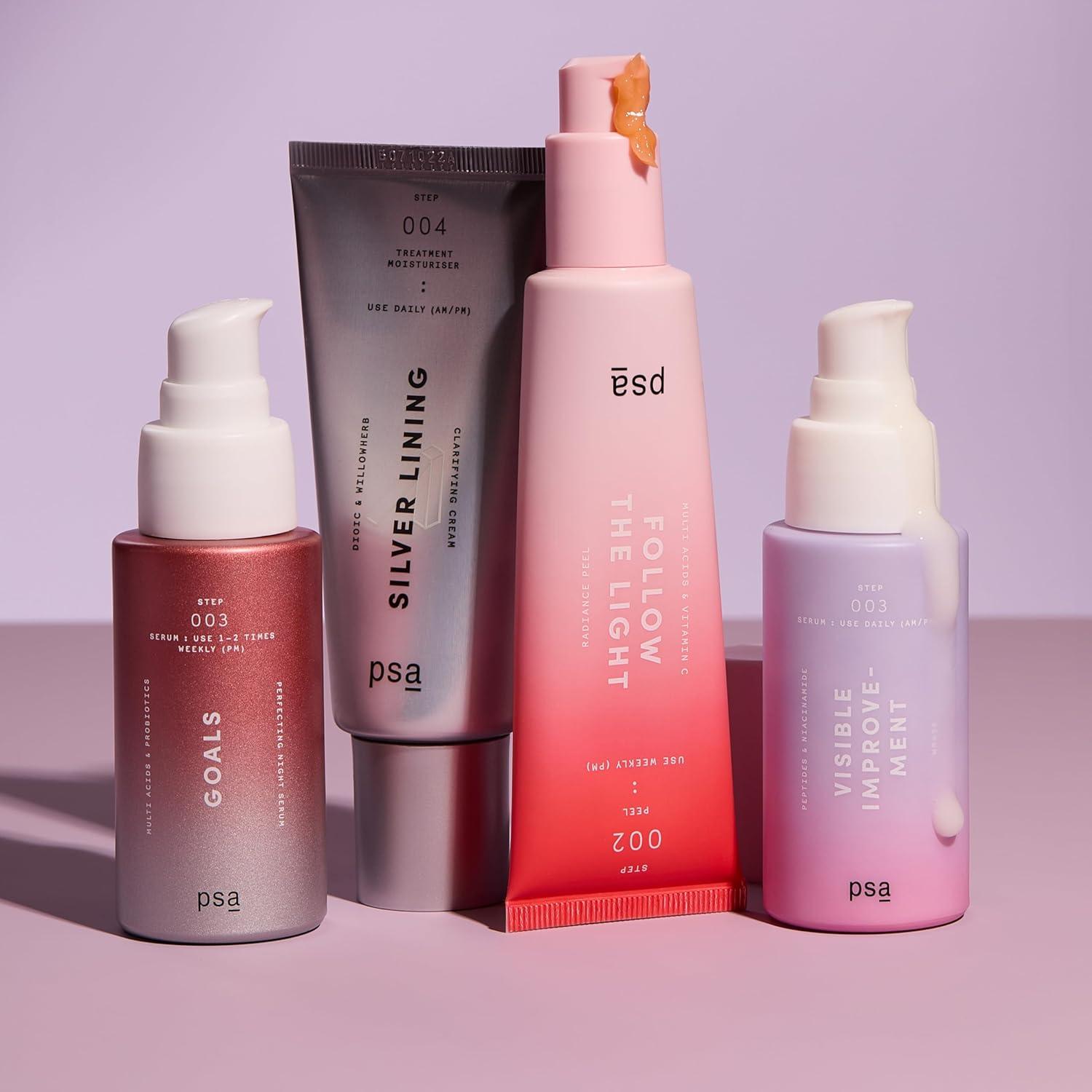 Peeling Facial PSA Sigue la Luz 50 mL - Ácido Glicólico y Láctico