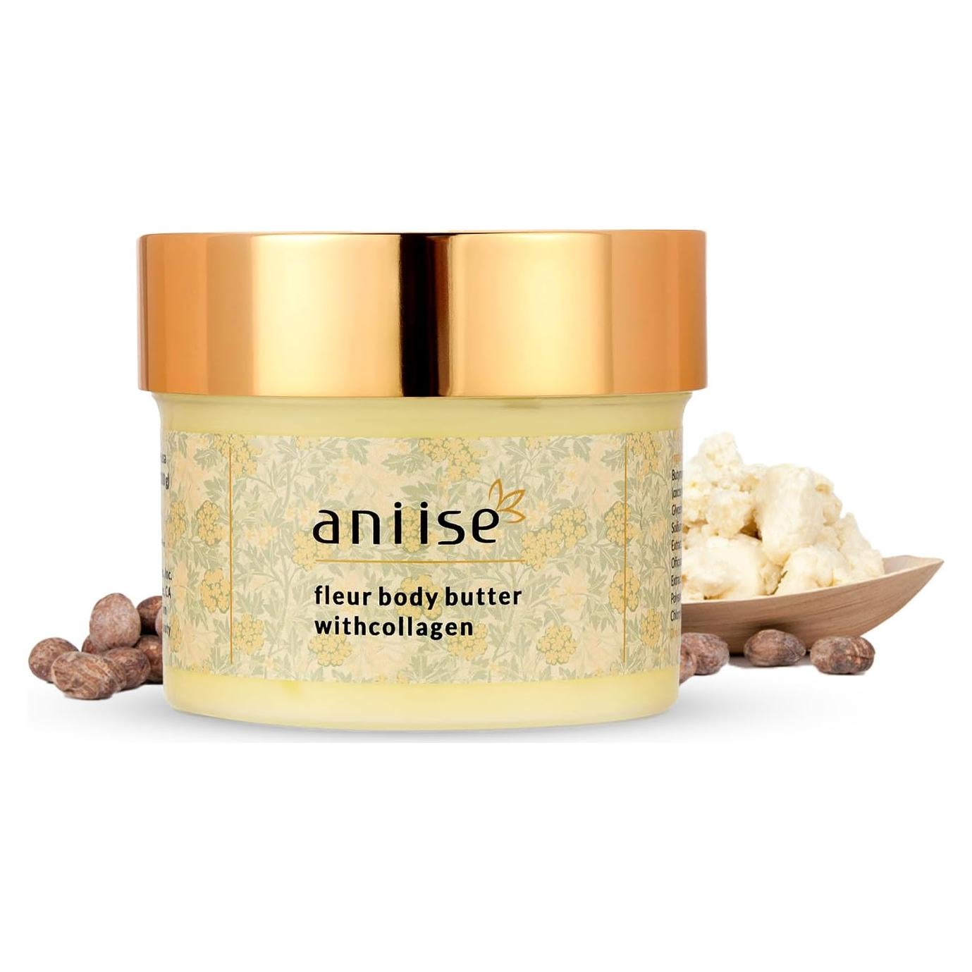Crema Corporal Hidratante Aniise con Colágeno 198 g - Manteca de Karité y Aceite de Aguacate