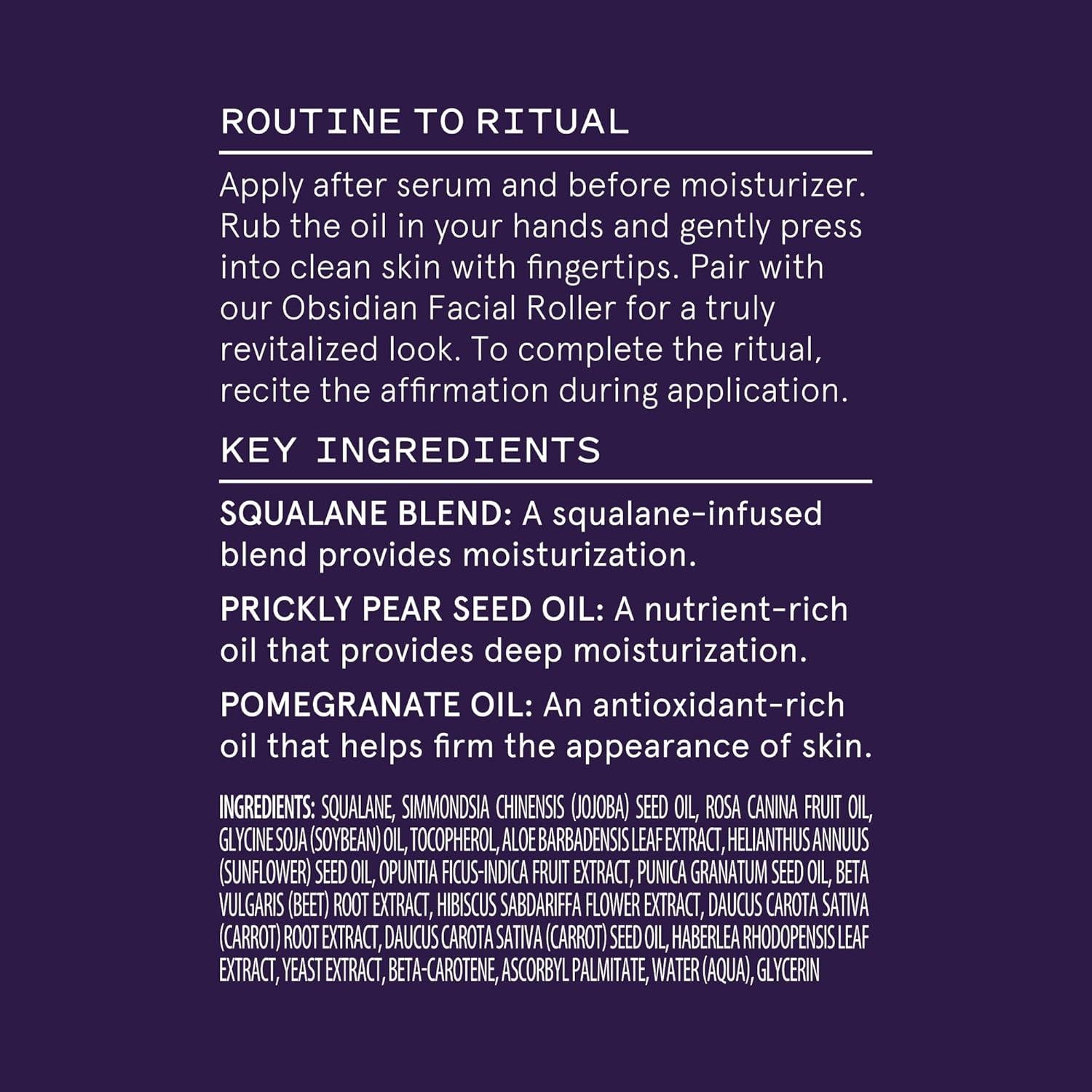 Aceite Facial de Esqualano Keys Soulcare 30 ml Hidratante Vegano