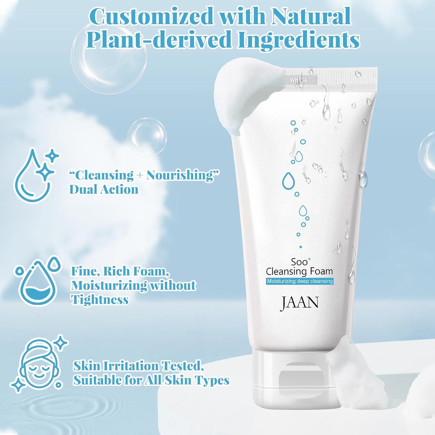 Limpiador Facial Espumoso JAAN 150ml - Hidratante y Natural