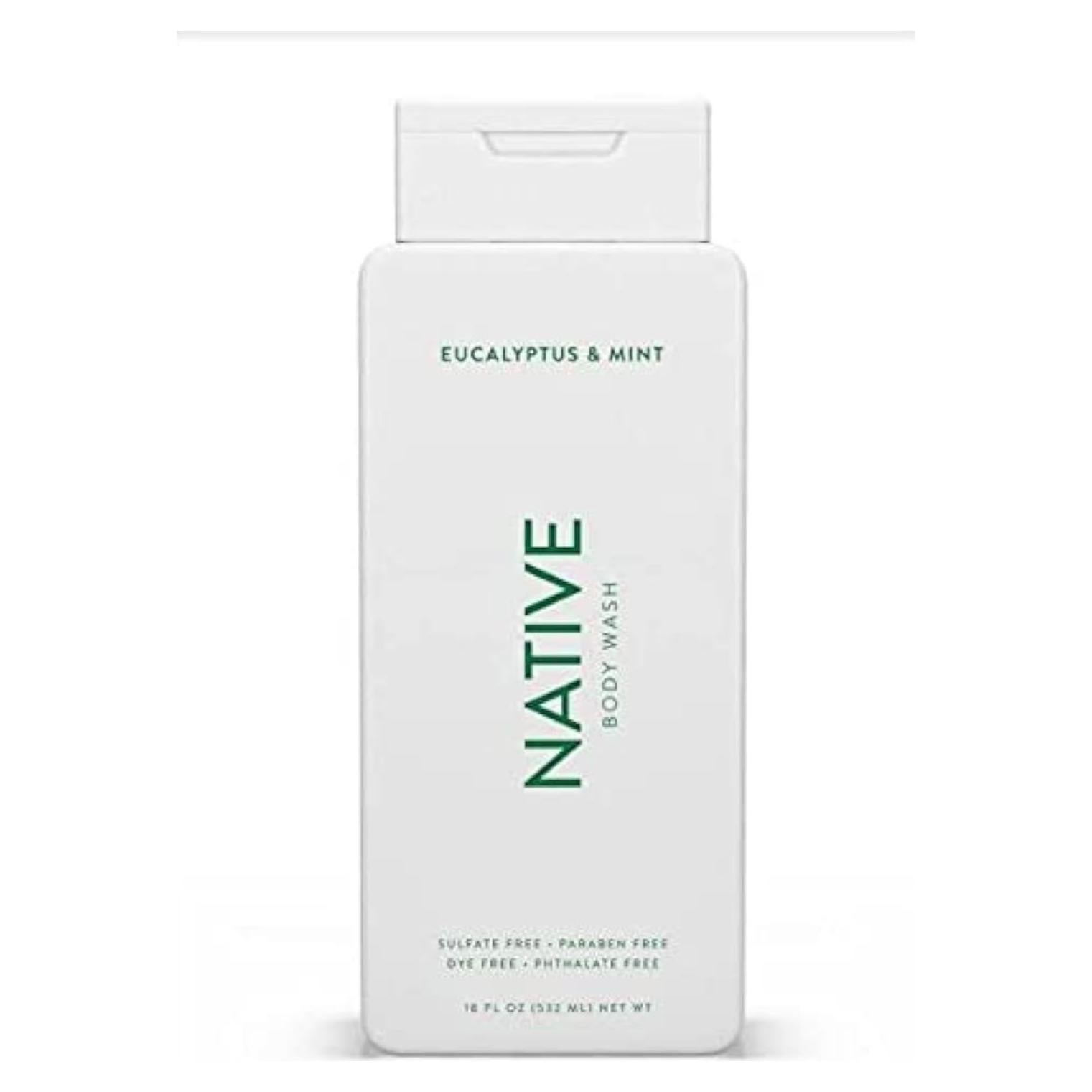 Jabón Corporal Nativo Eucalipto y Menta 340ml Hidratante