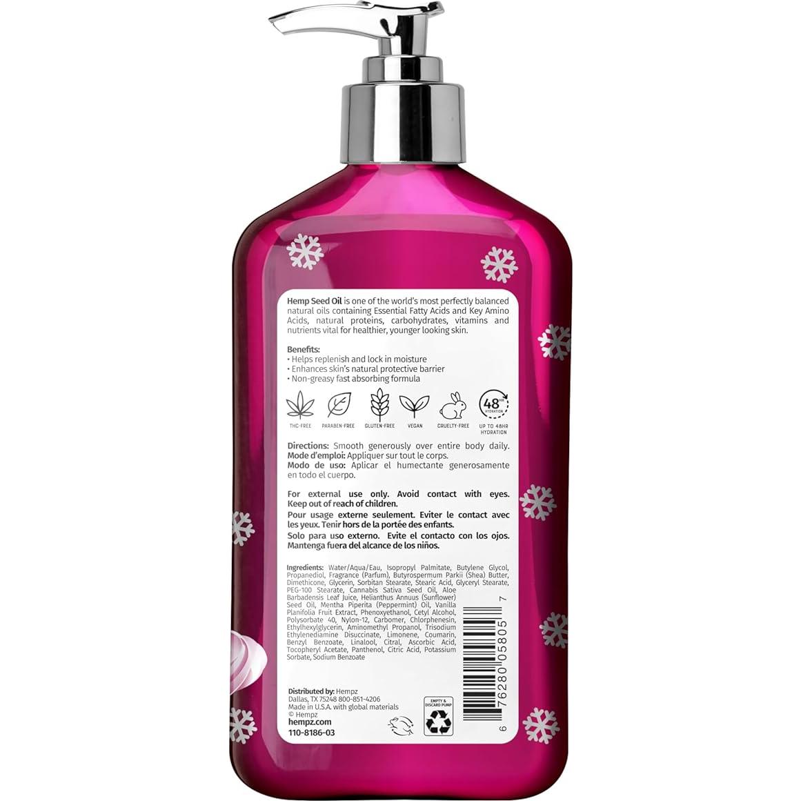 Manteca Corporal Hempz Merengue de Menta Rosa 502 ml