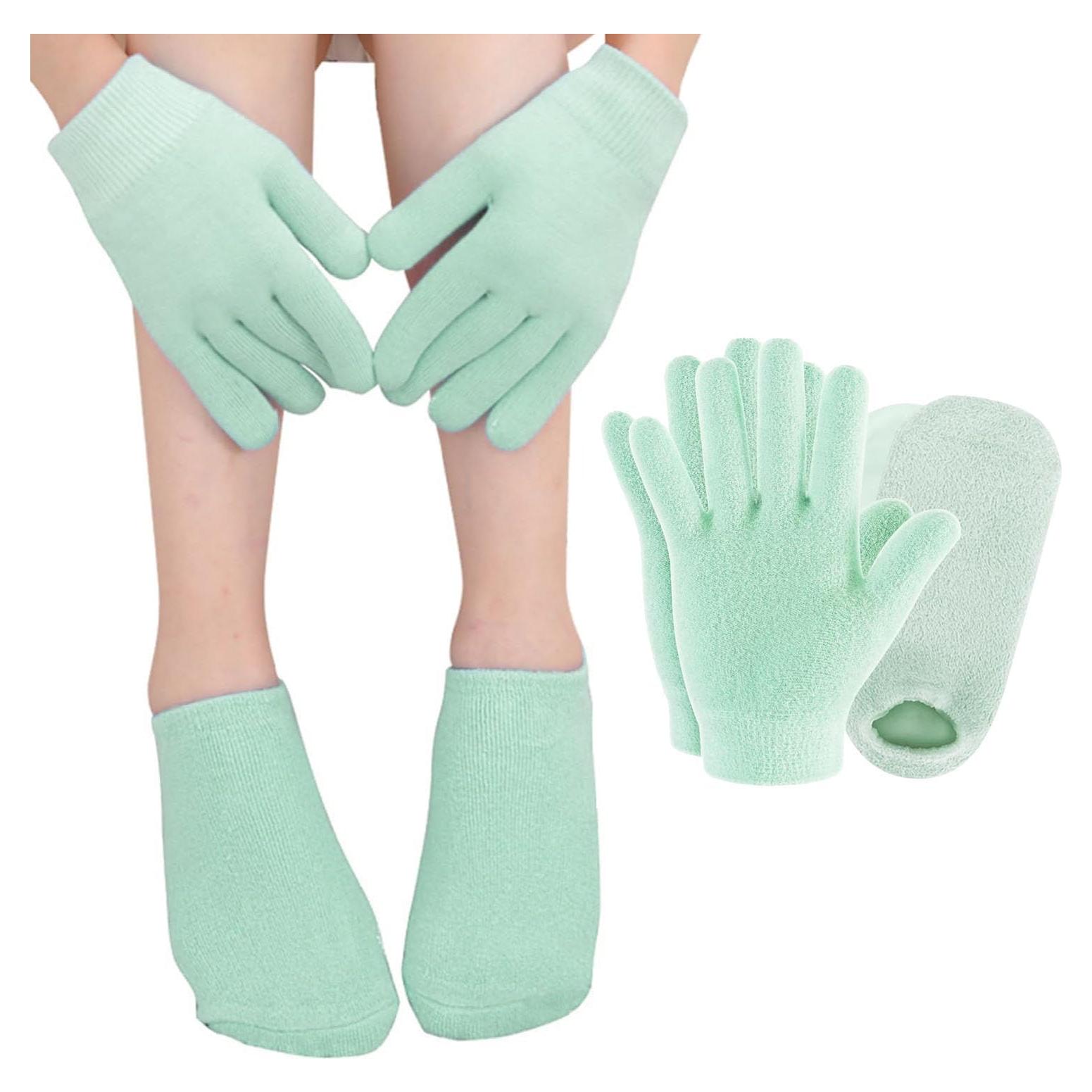 Juego de Calcetines y Guantes Hidratantes HATINXIA - Cuidado Pies y Manos