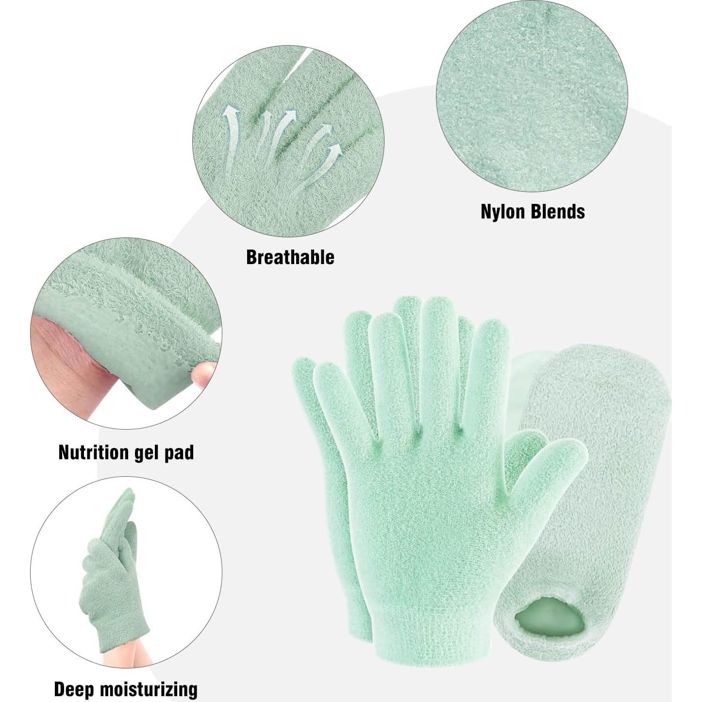 Juego de Calcetines y Guantes Hidratantes HATINXIA - Cuidado Pies y Manos