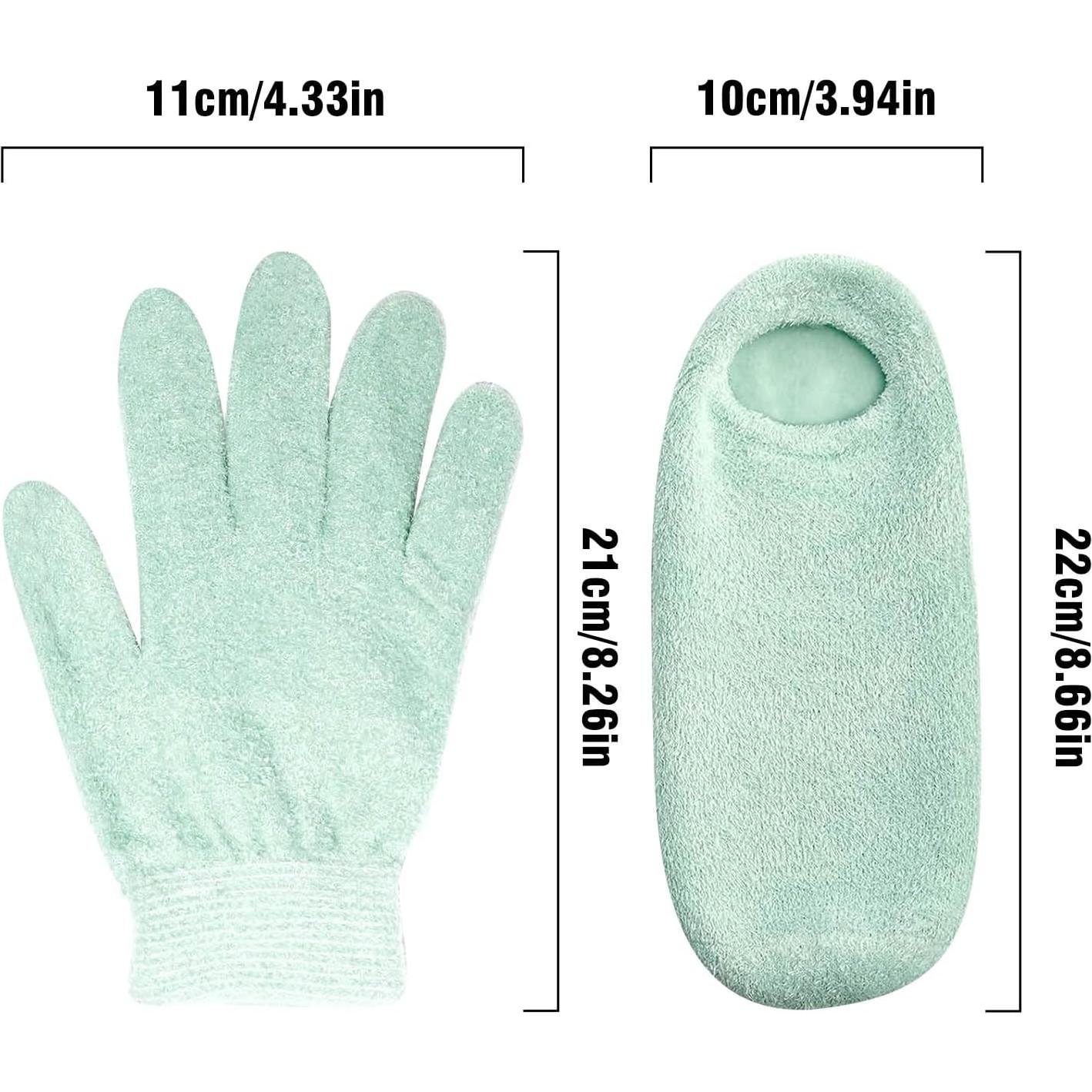 Juego de Calcetines y Guantes Hidratantes HATINXIA - Cuidado Pies y Manos