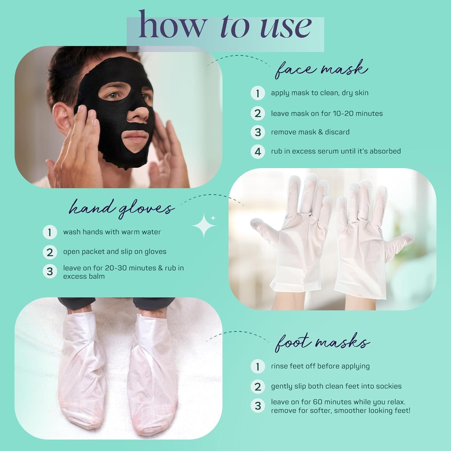 Set de Spa para Hombres SpaLife 12 Piezas Hidratantes