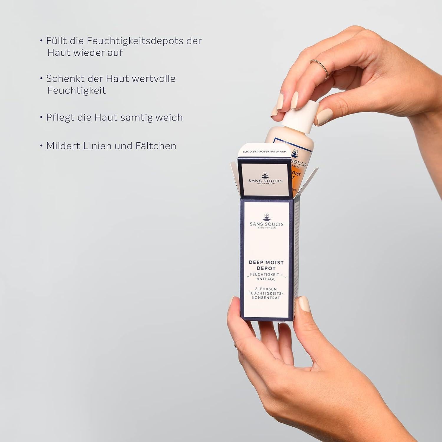 Concentrado Hidratación Profunda 2-Fases Sans Soucis 30 ml