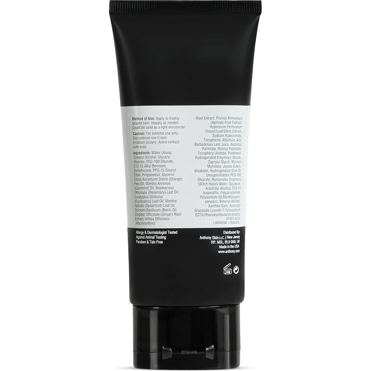 Bálsamo After Shave Anthony 89 ml - Hidratante y Refrescante