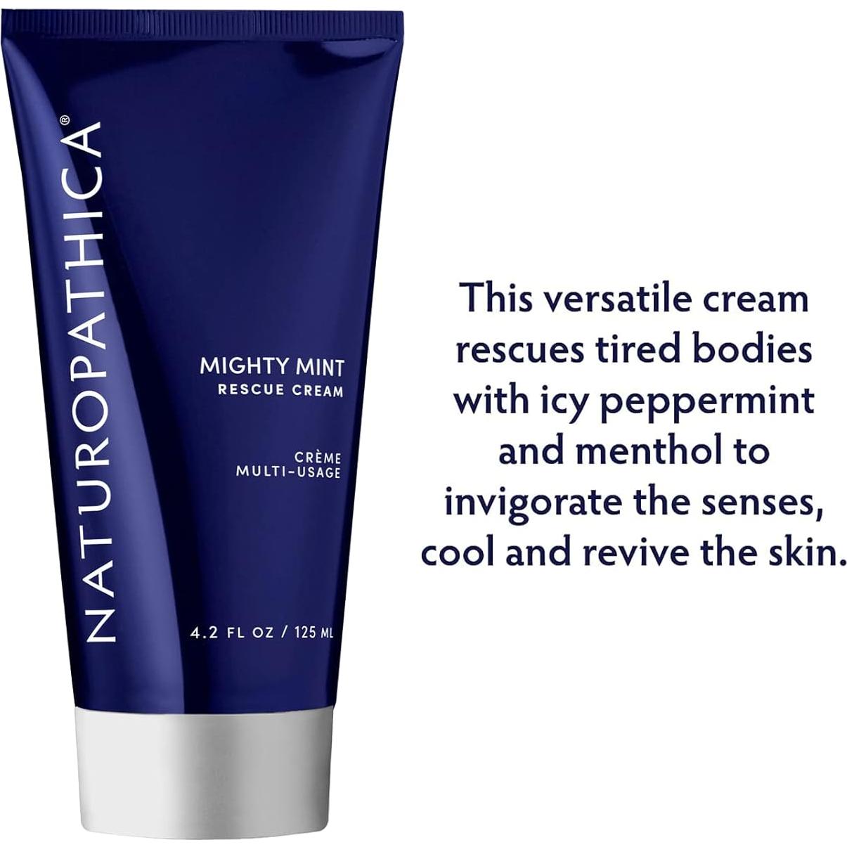 Crema Corporal Hidratante Naturopathica 124 ml con Menta y Mentol