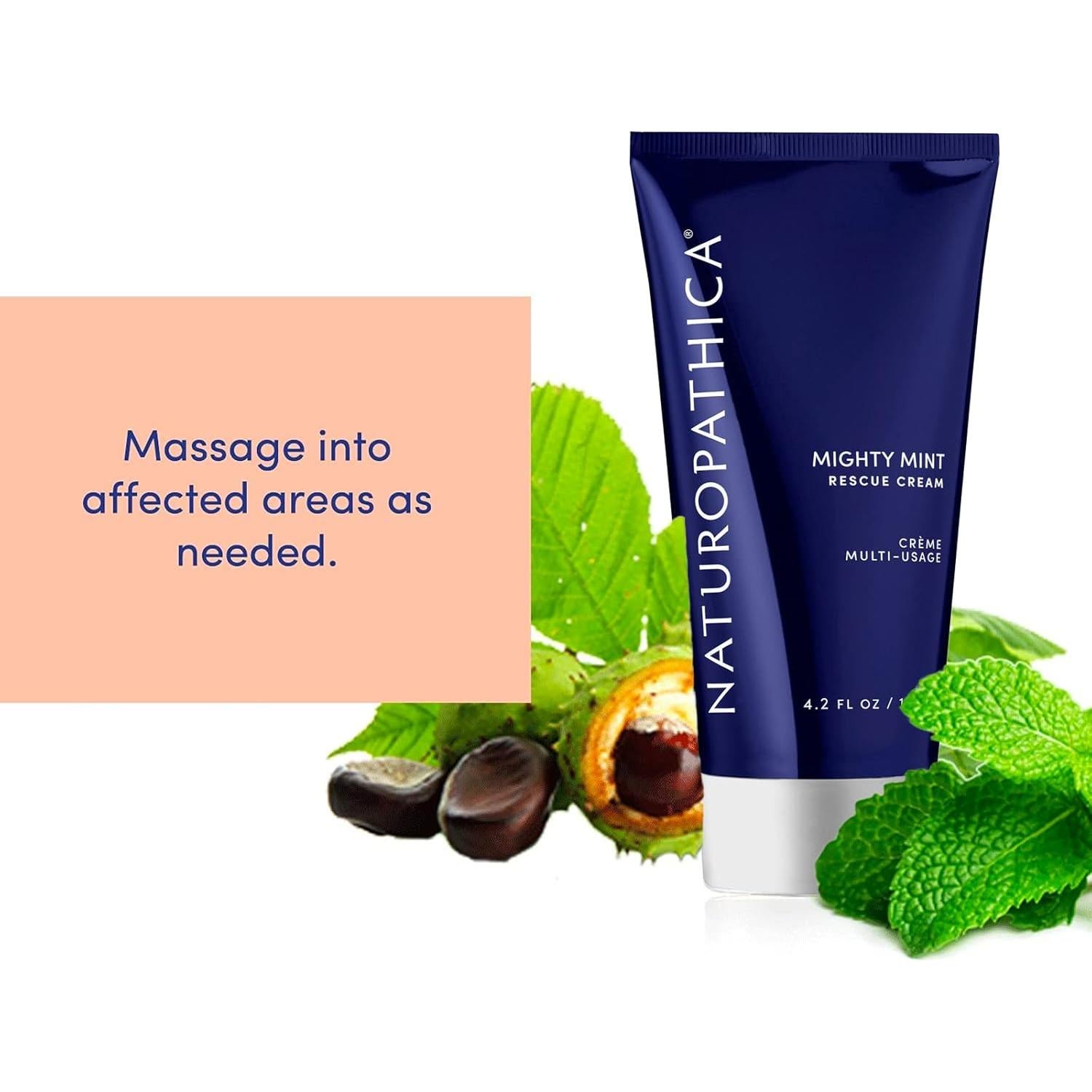 Crema Corporal Hidratante Naturopathica 124 ml con Menta y Mentol