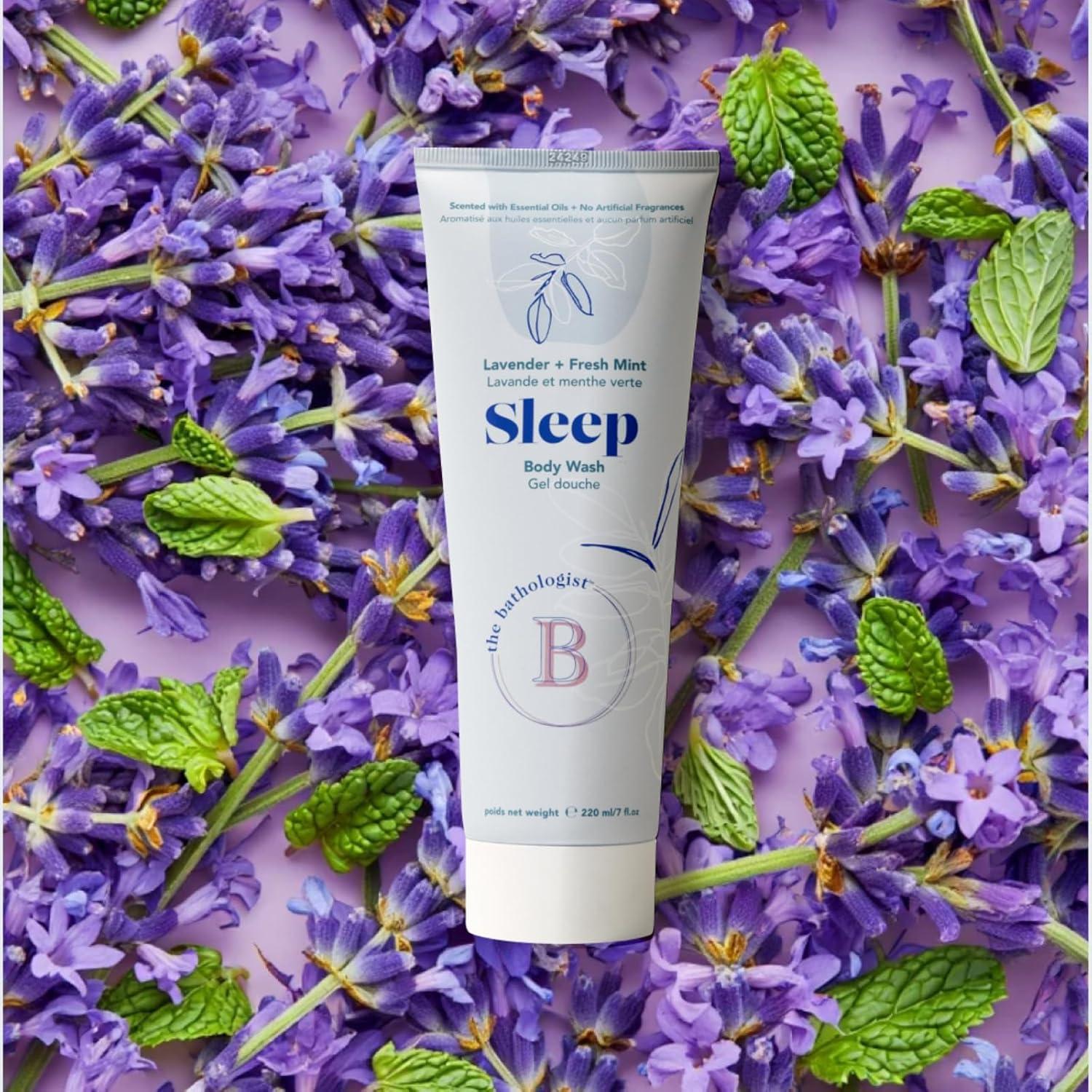Gel de Ducha Cremoso Sleep The Bathologist 198 g Lavanda Menta