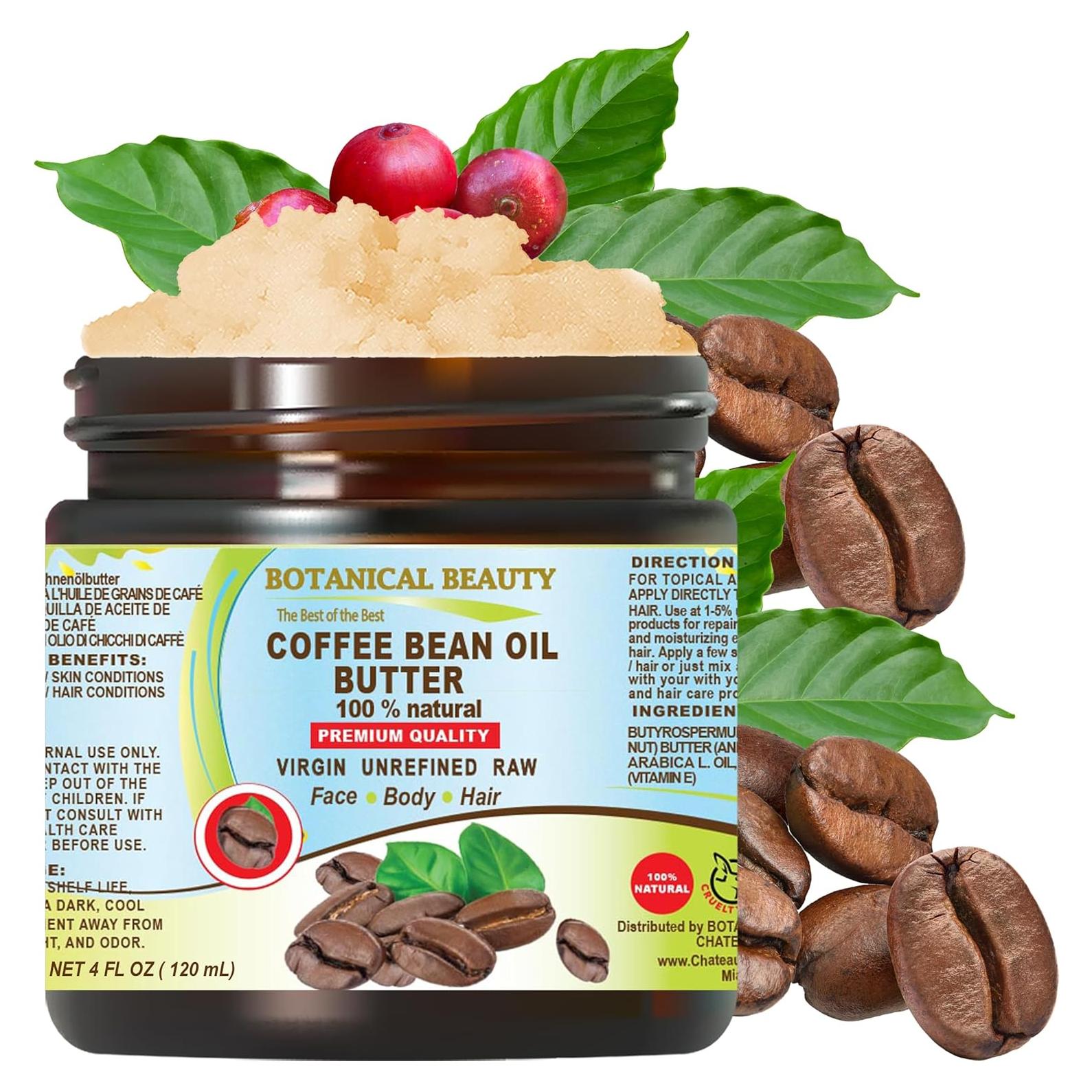 Mantequilla de Aceite de Grano de Café 120 ml - Belleza Botánica