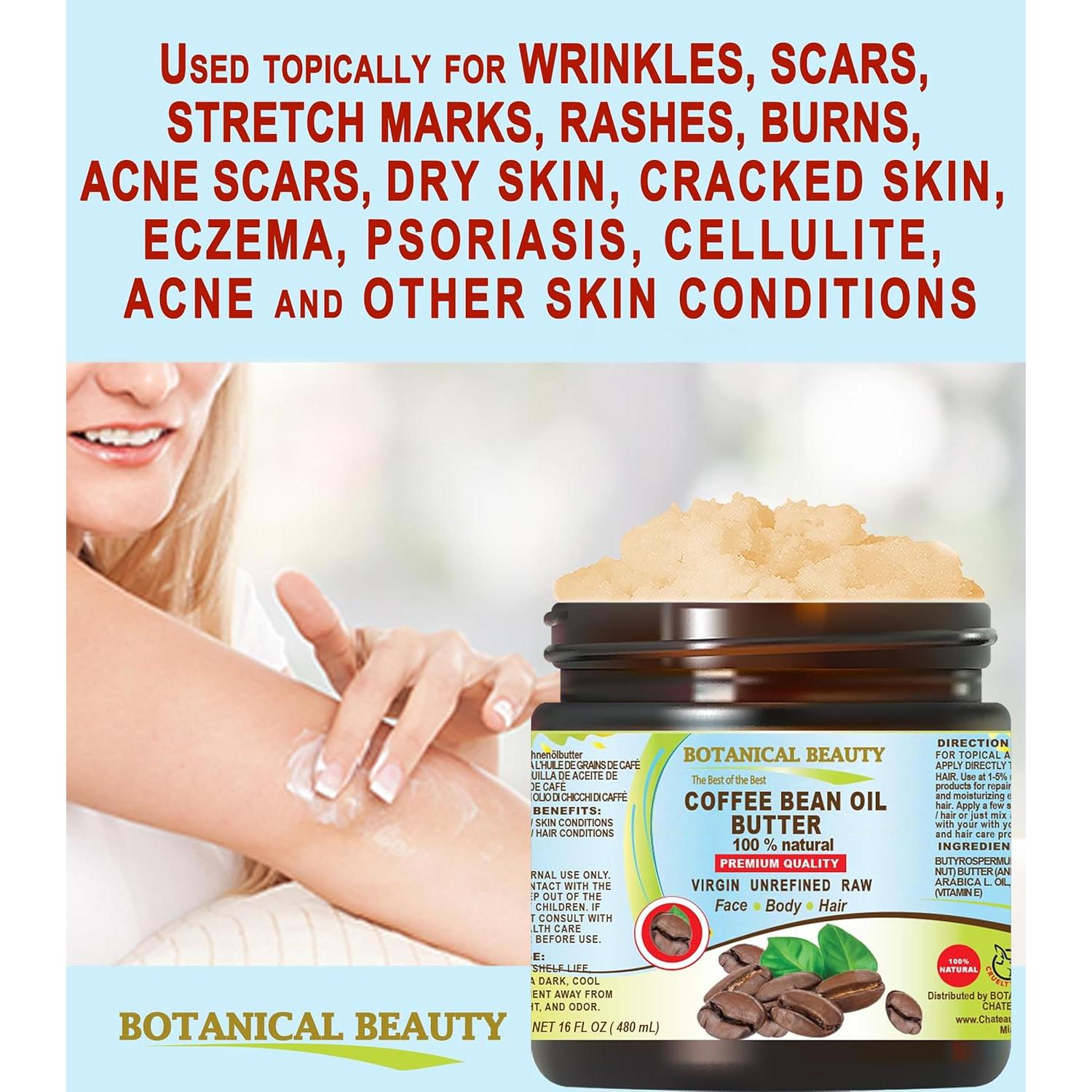 Mantequilla de Aceite de Grano de Café 120 ml - Belleza Botánica