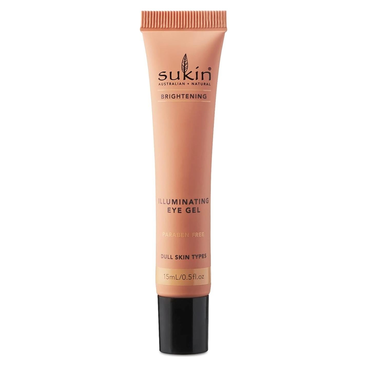 Gel Iluminador para Ojos Sukin con Café Verde y Ciruela Kakadu 14g
