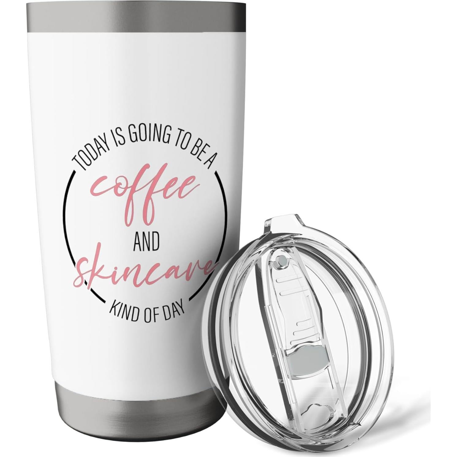 Vaso Térmico Acero Inoxidable 20 oz Frase Esteticista