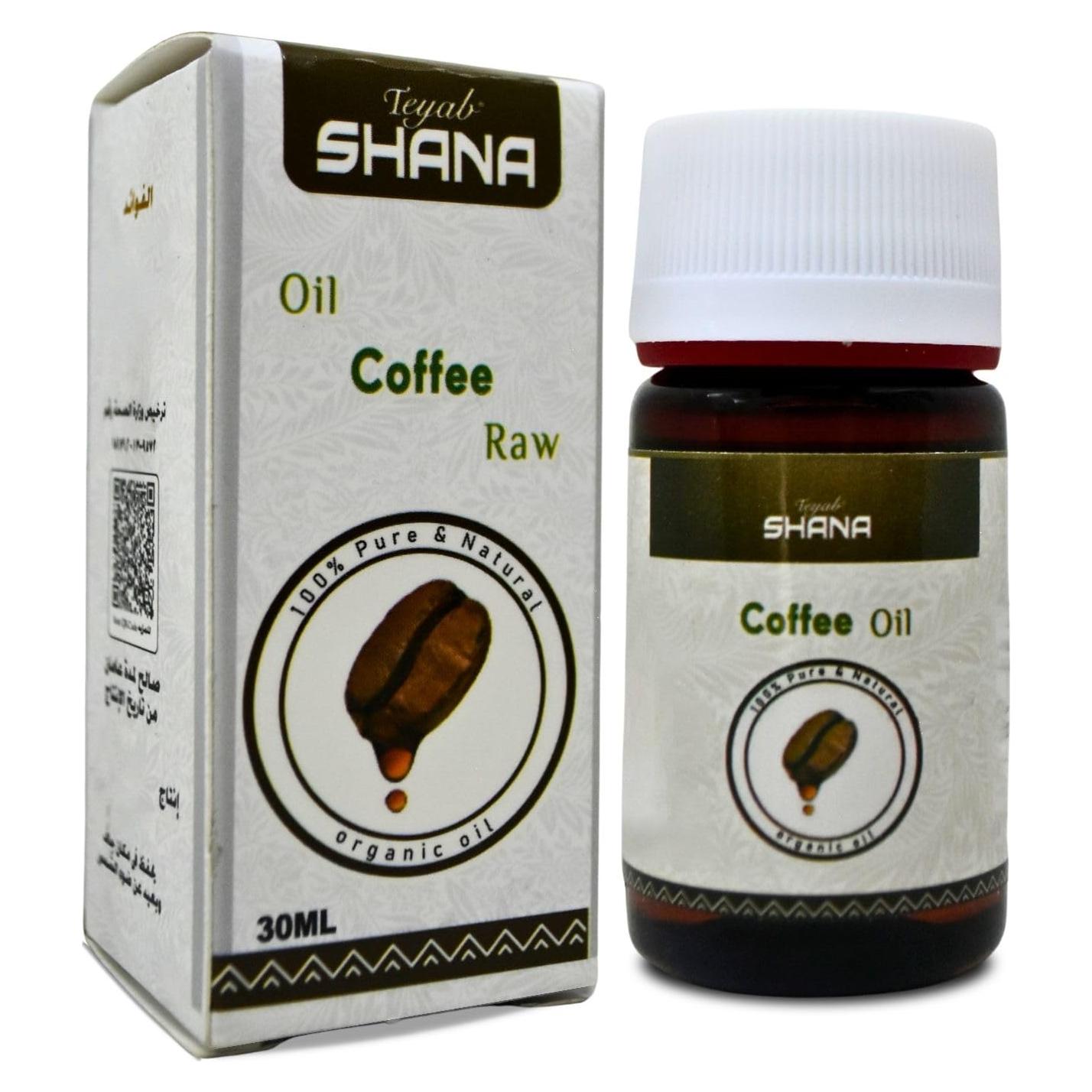 Aceite de Café Shana 100% Natural 30 ml - Piel y Cabello