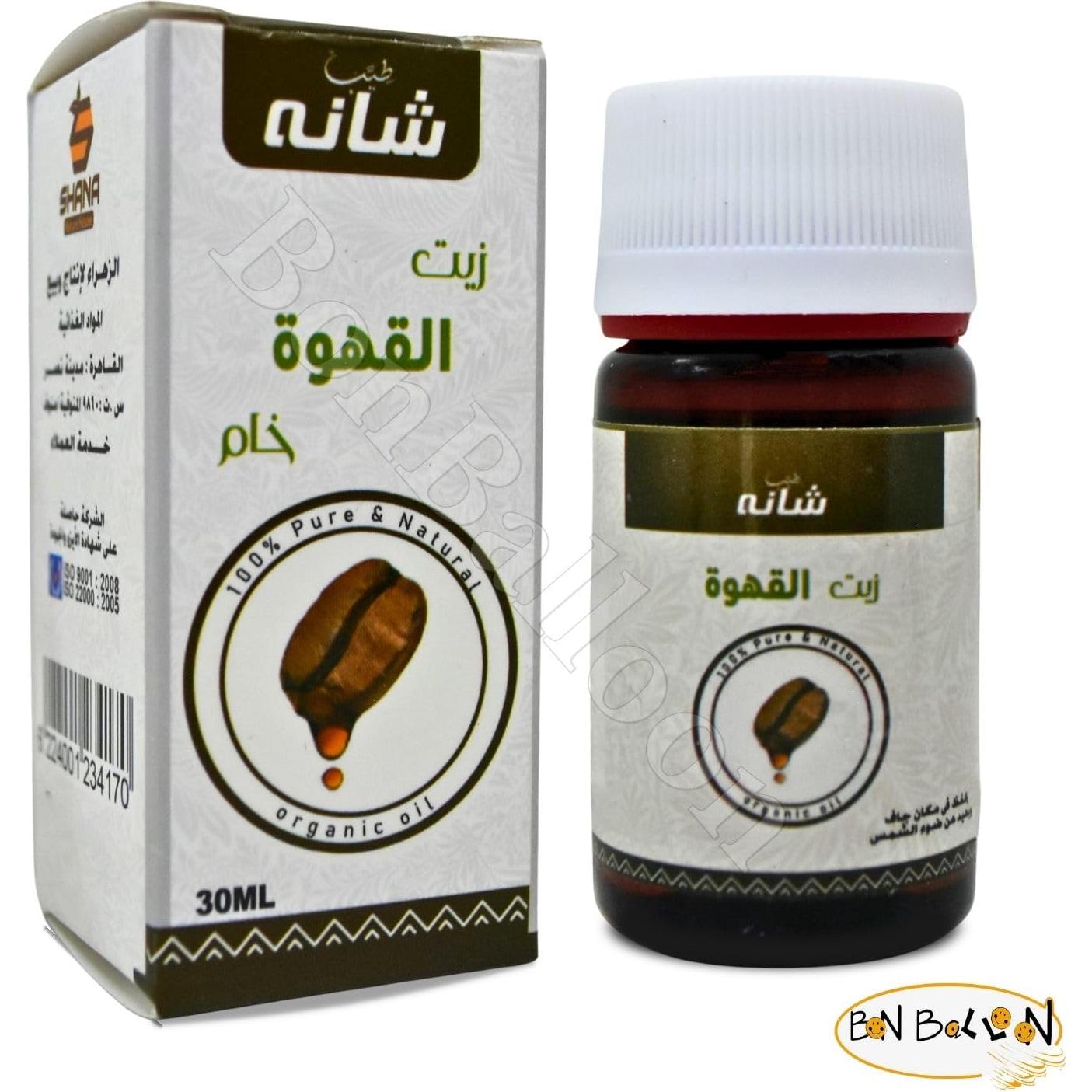 Aceite de Café Shana 100% Natural 30 ml - Piel y Cabello